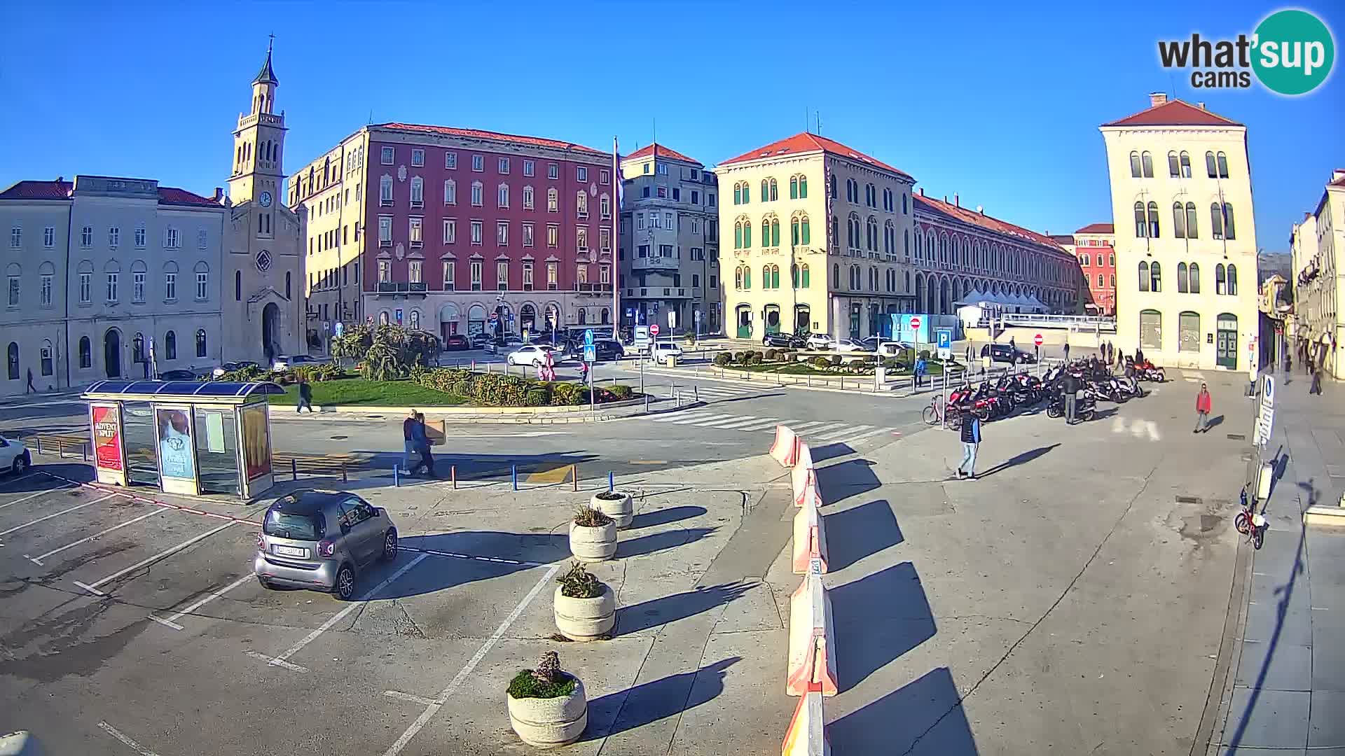 Live kamera Split Riva – Prokurative | Trg Republike