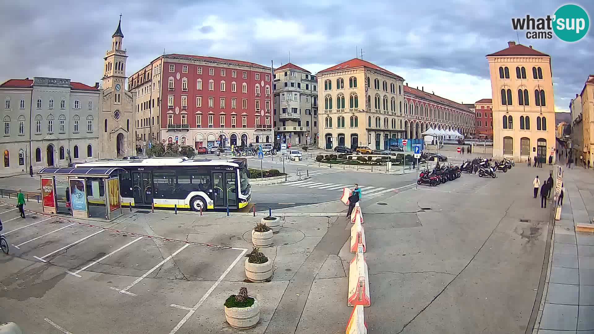 Webcam Split Riva – Prokurative | Plaza de la República