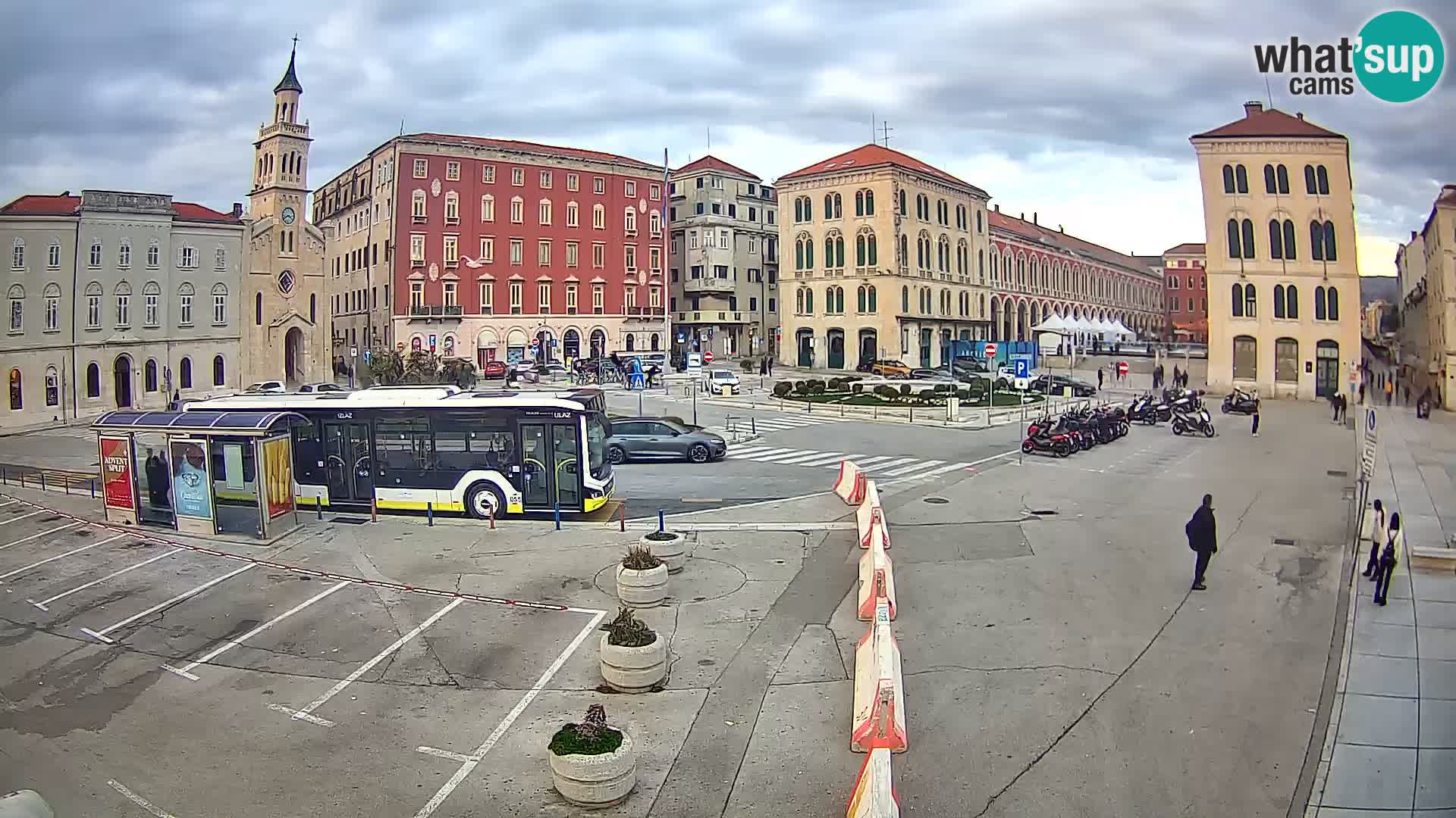 Live kamera Split Riva – Prokurative | Trg Republike