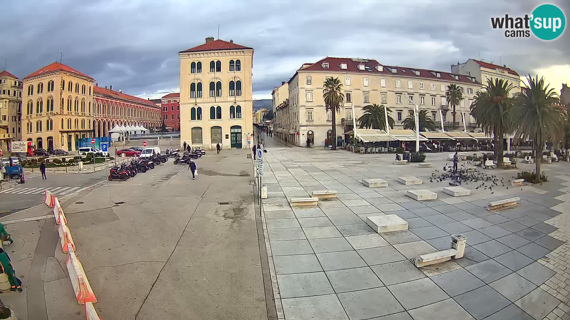 Webcam Split Riva – Prokurative | Trg Republike
