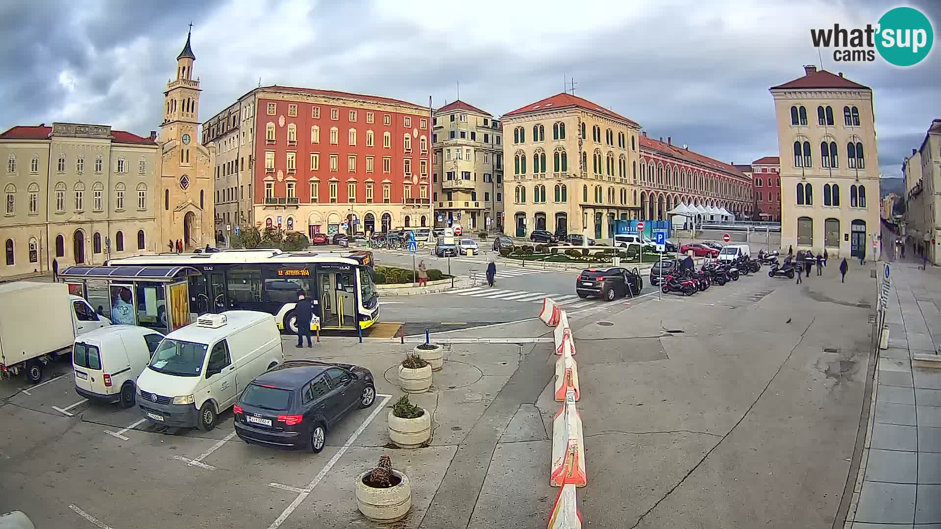 Live kamera Split Riva – Prokurative | Trg Republike