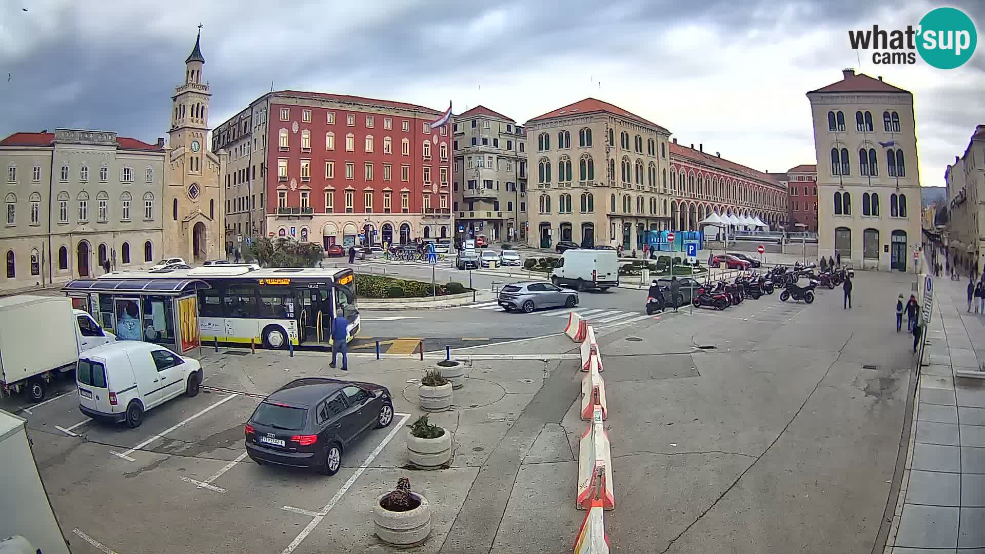 Webcam Split Riva – Prokurative | Plaza de la República