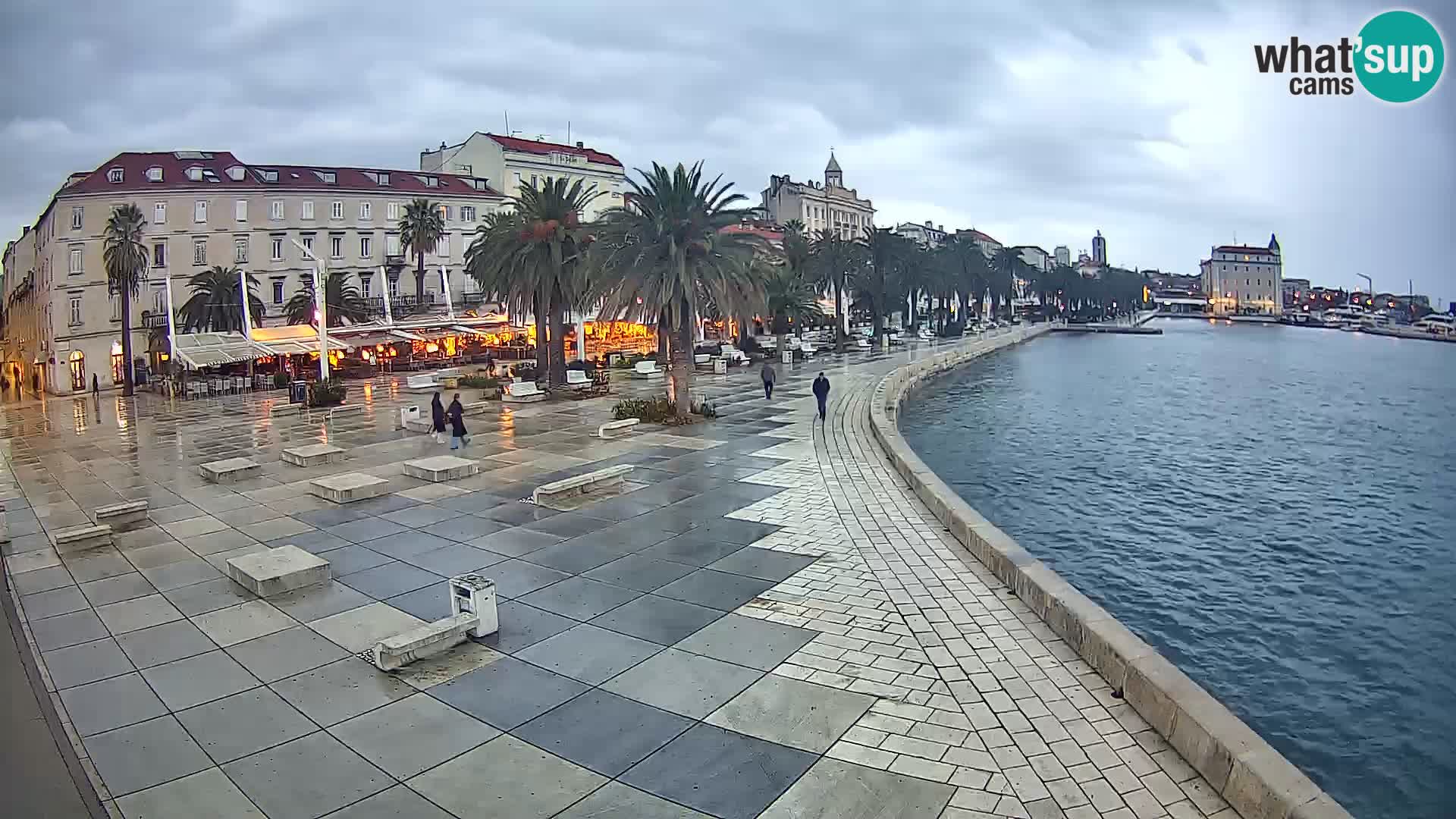 Webcam Split Riva – Prokurative | Trg Republike