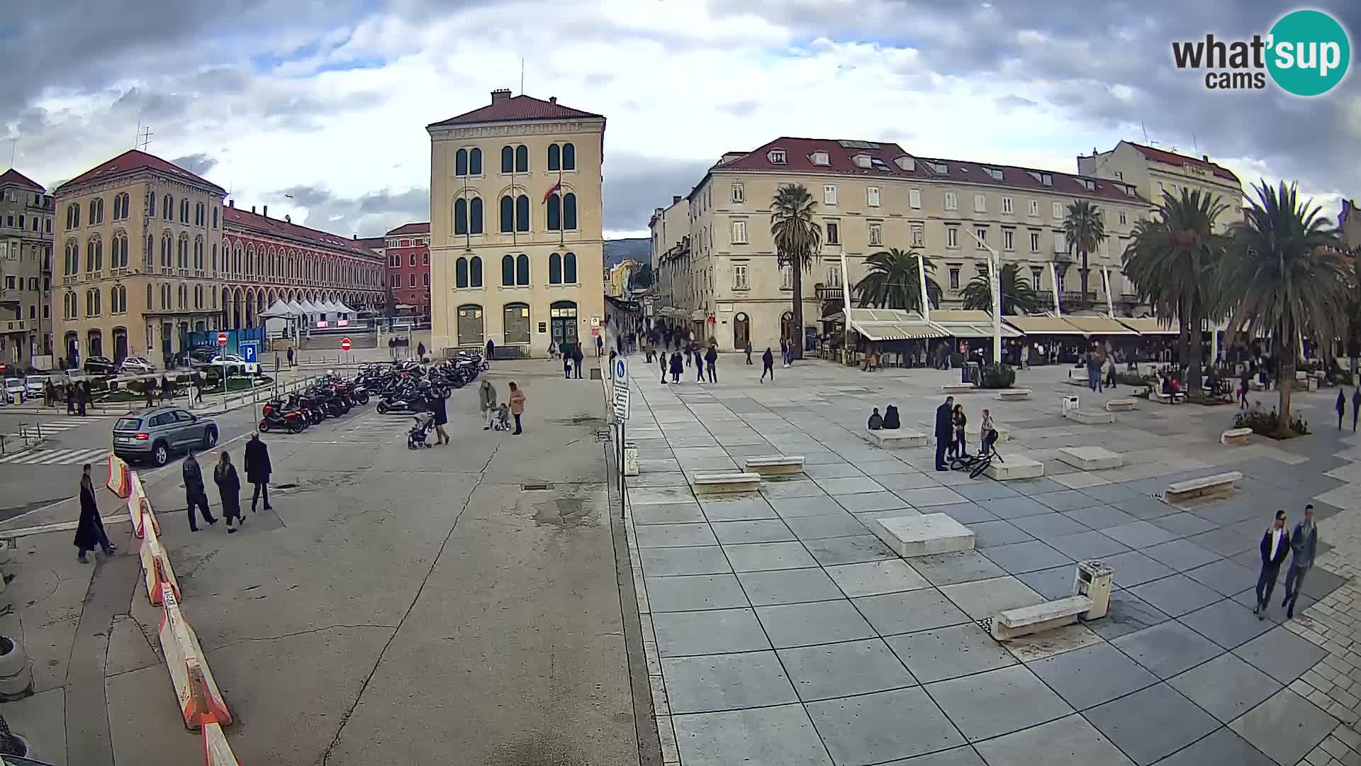 Webcam Split Riva – Prokurative | Plaza de la República
