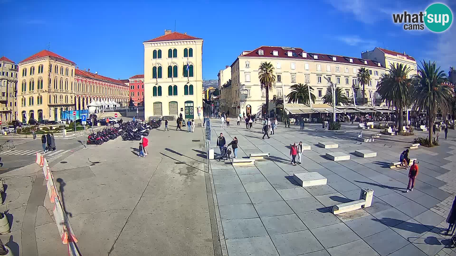 Webcam Split Riva – Prokurative | Trg Republike
