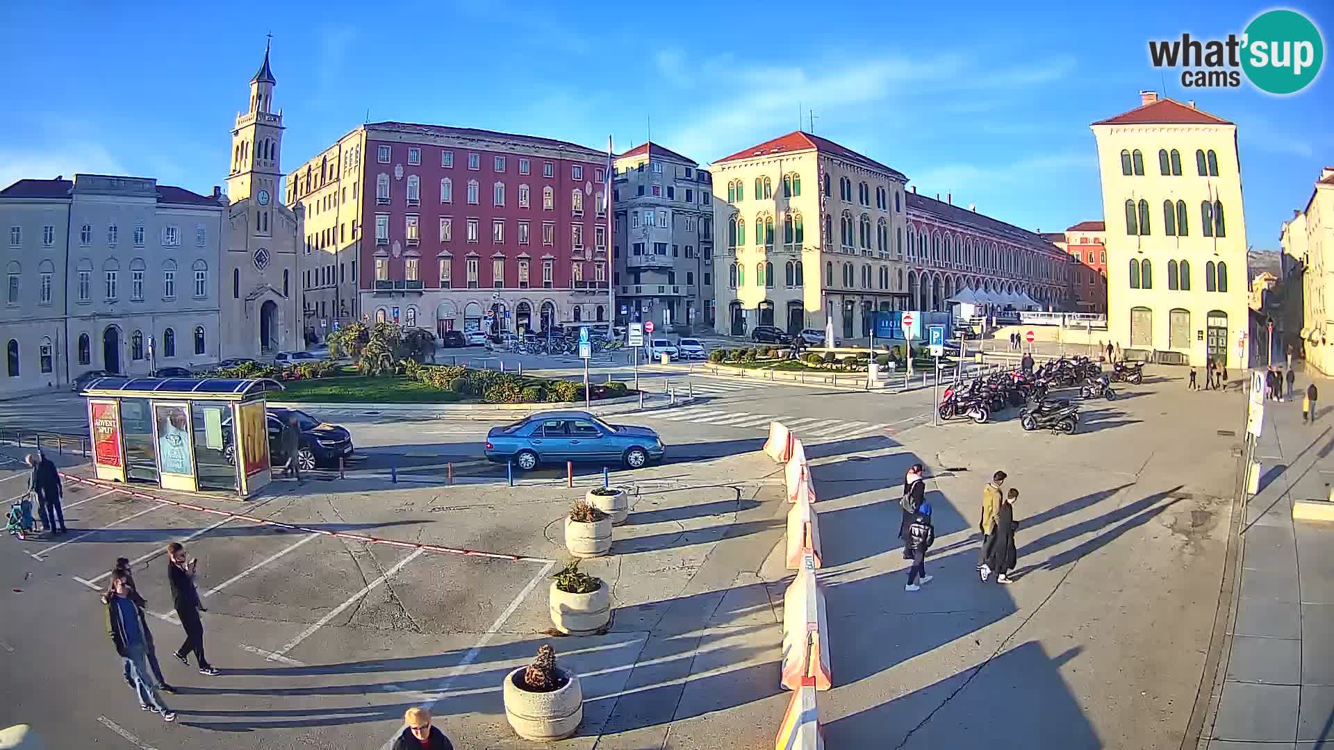 Live kamera Split Riva – Prokurative | Trg Republike