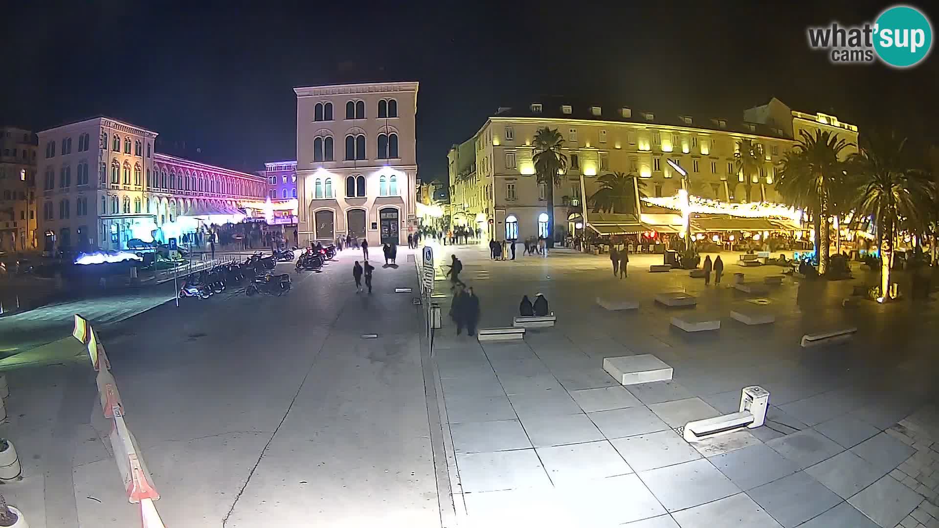 Webcam Spalato Riva – Prokurative | Piazza della Republika