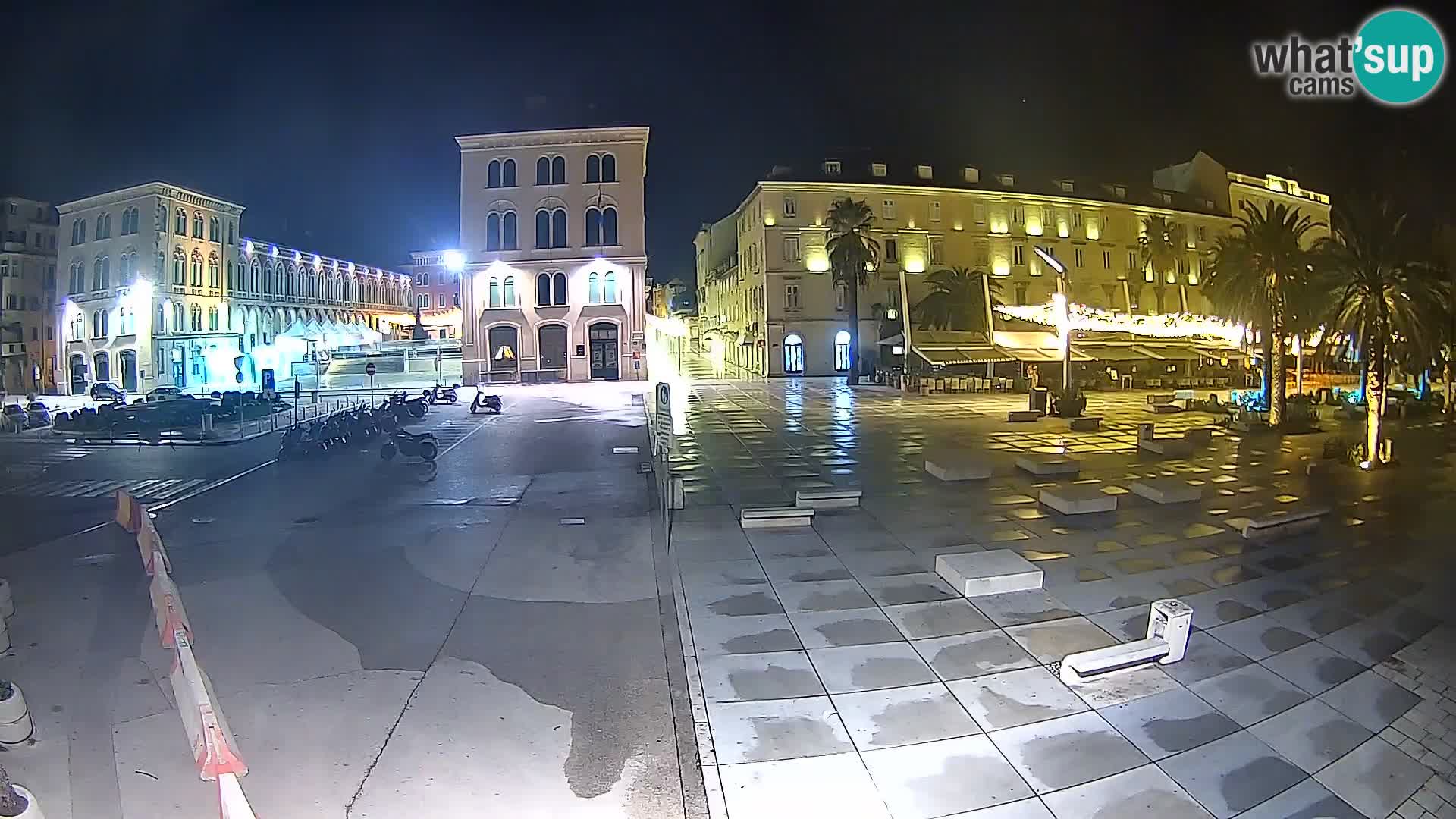 Webcam Split Riva – Prokurative | Trg Republike