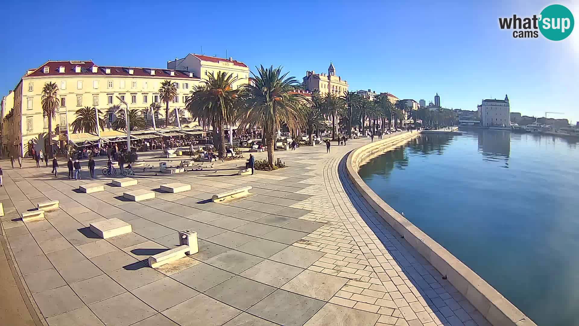 Webcam Spalato Riva – Prokurative | Piazza della Republika