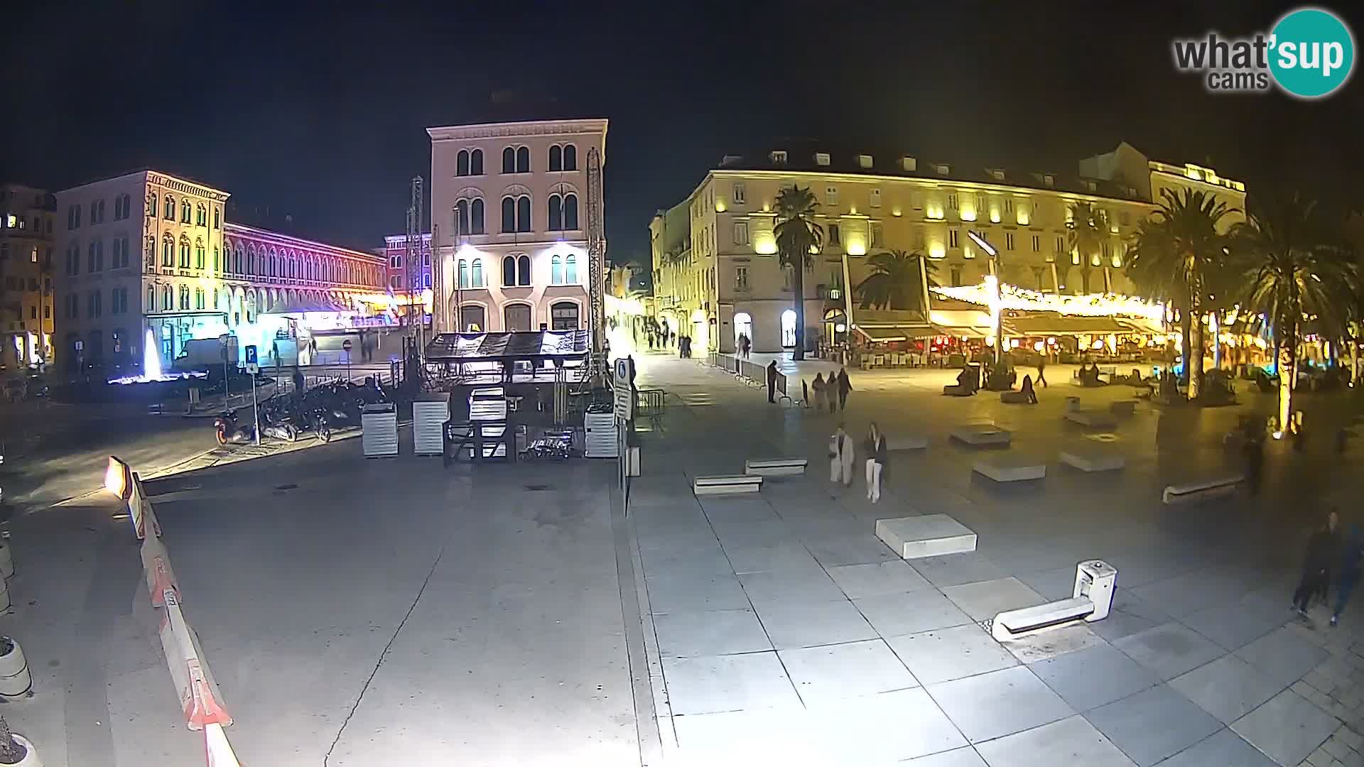 Webcam Split Riva – Prokurative | Trg Republike