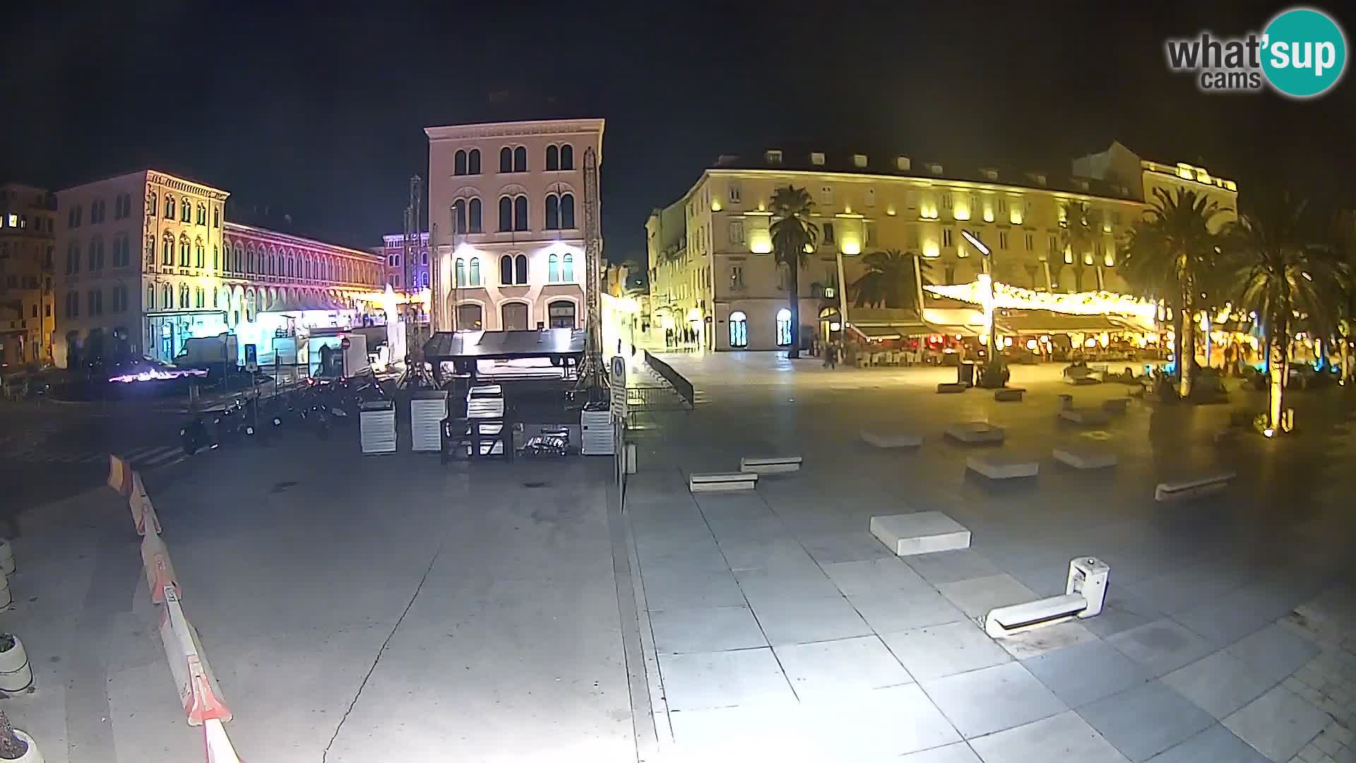 Webcam Split Riva – Prokurative | Trg Republike