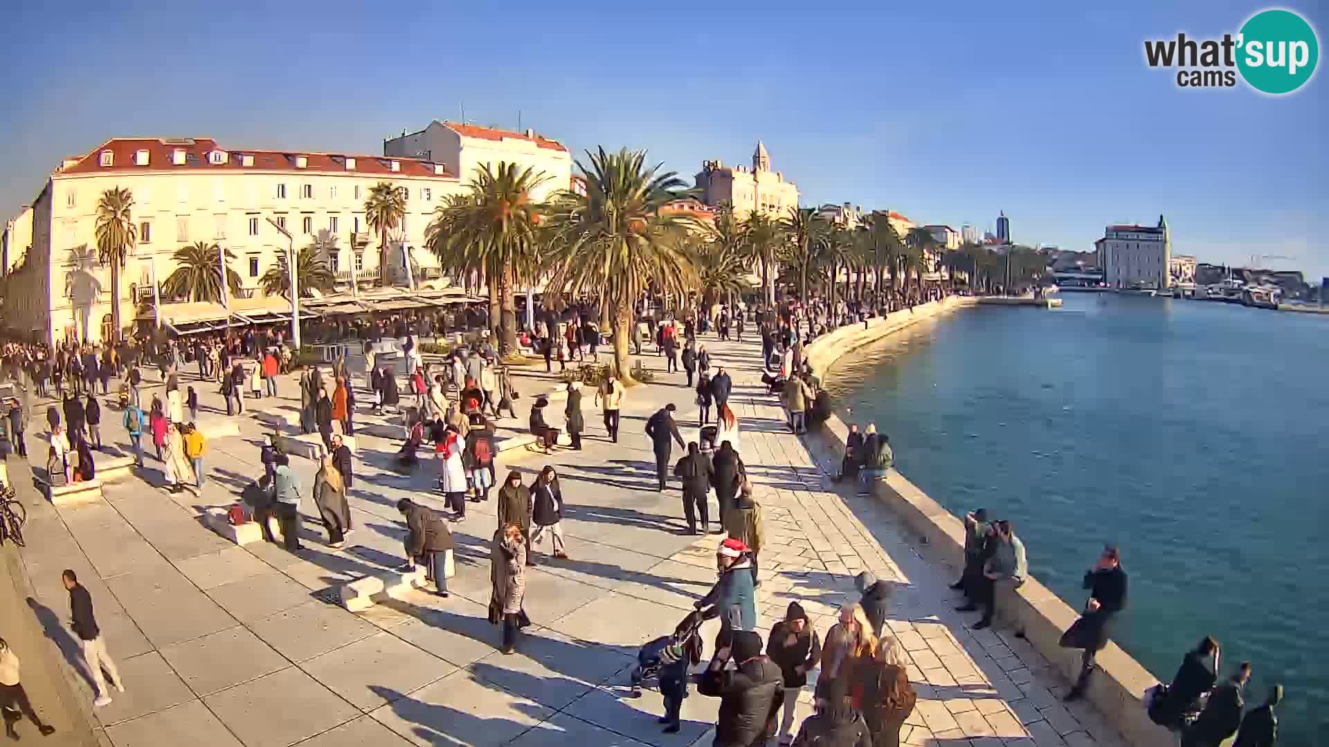 Webcam Split Riva – Prokurative | Plaza de la República