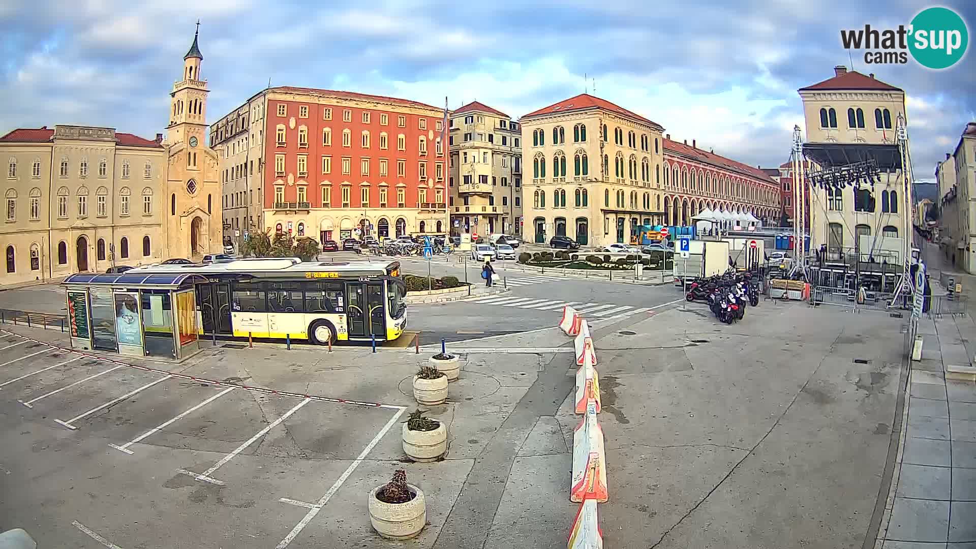 Webcam Split Riva – Prokurative | Trg Republike