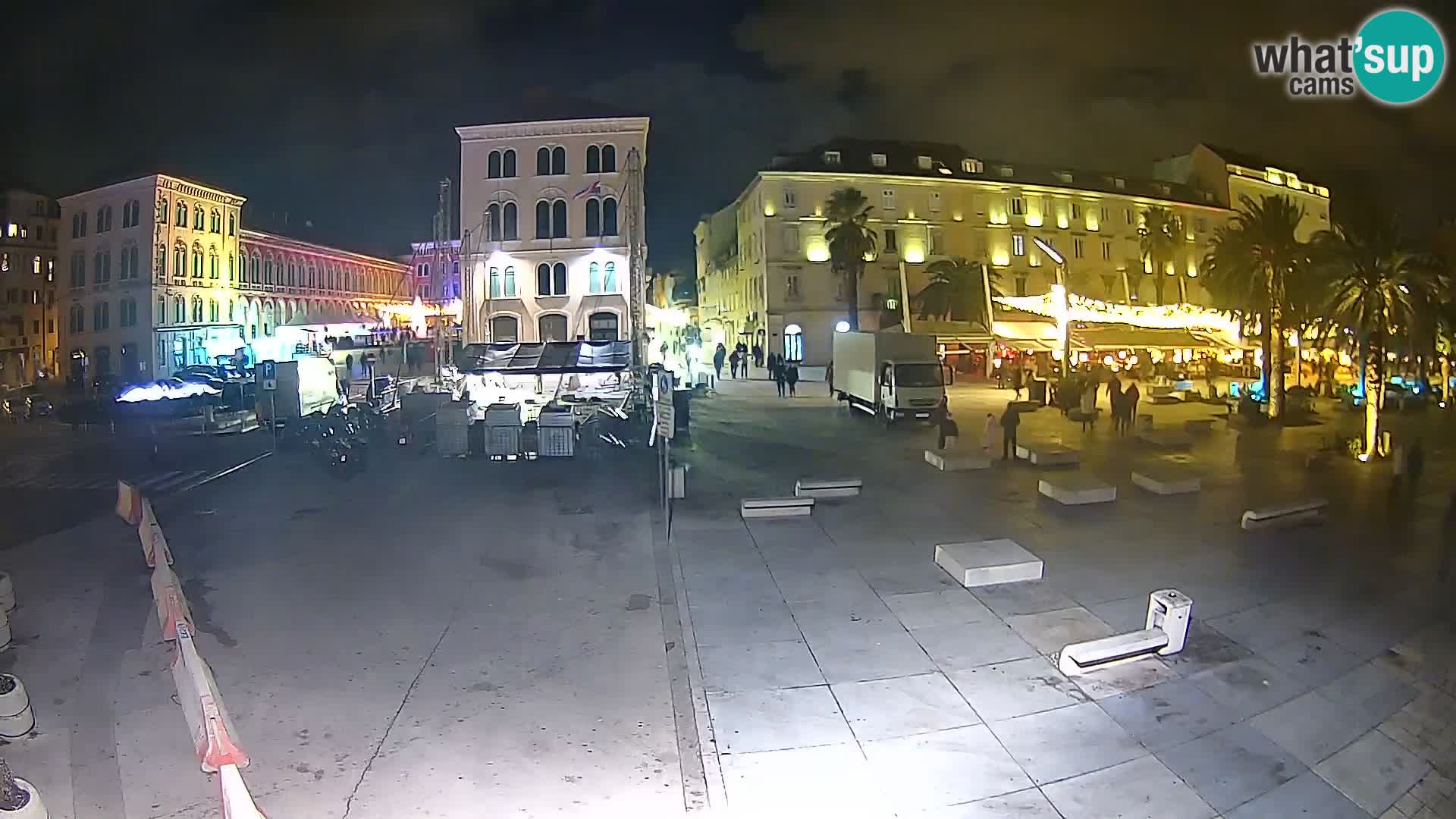 Webcam Split Riva – Prokurative | Trg Republike