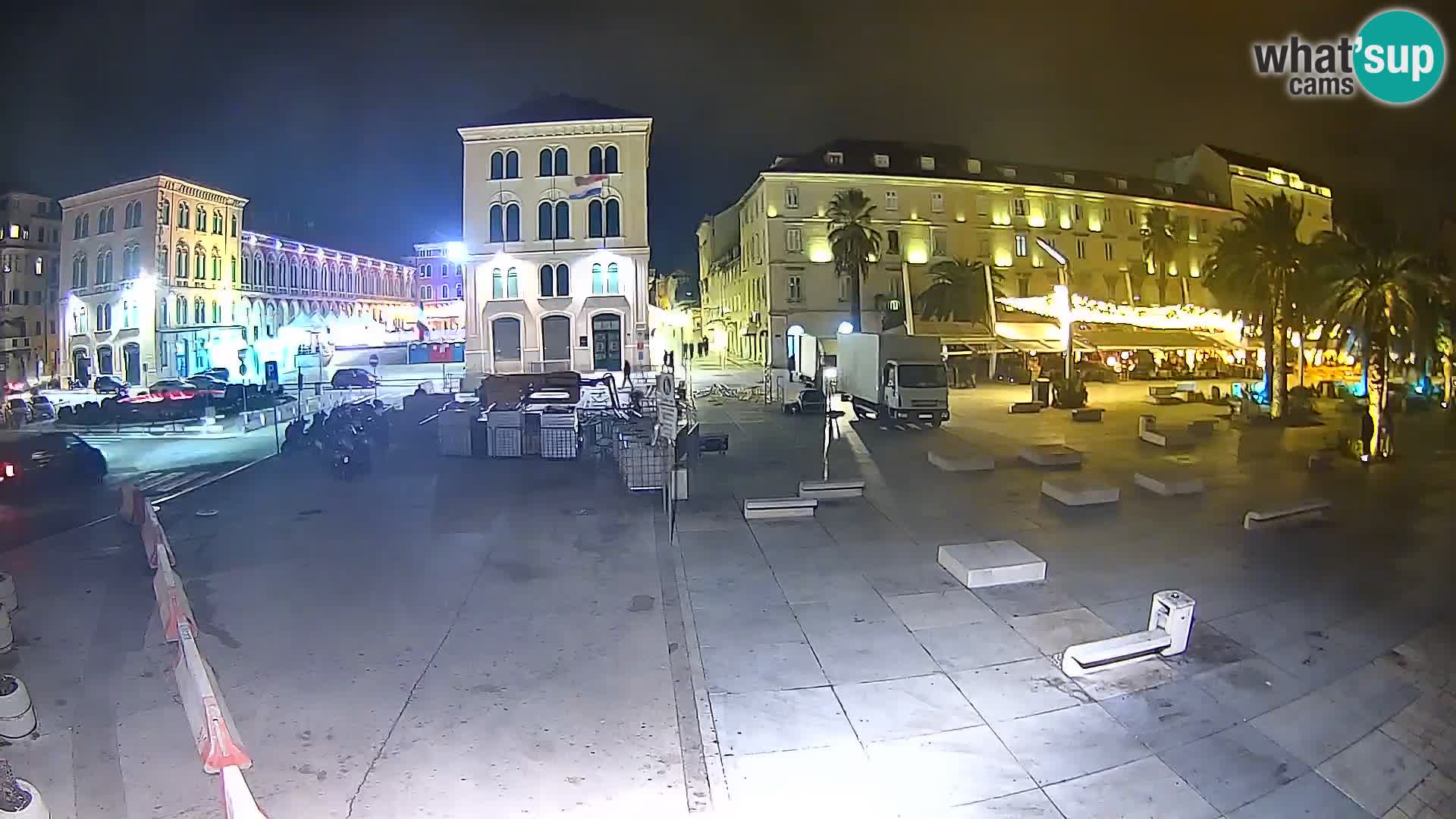 Webcam Split Riva – Prokurative | Trg Republike