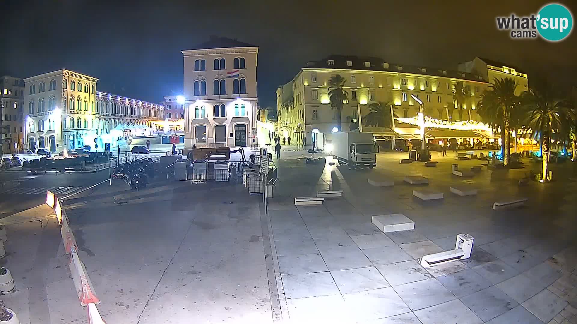 Webcam Split Riva – Prokurative | Trg Republike