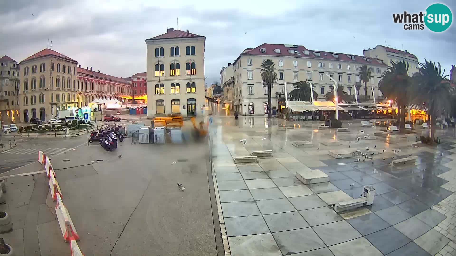 Webcam Spalato Riva – Prokurative | Piazza della Republika