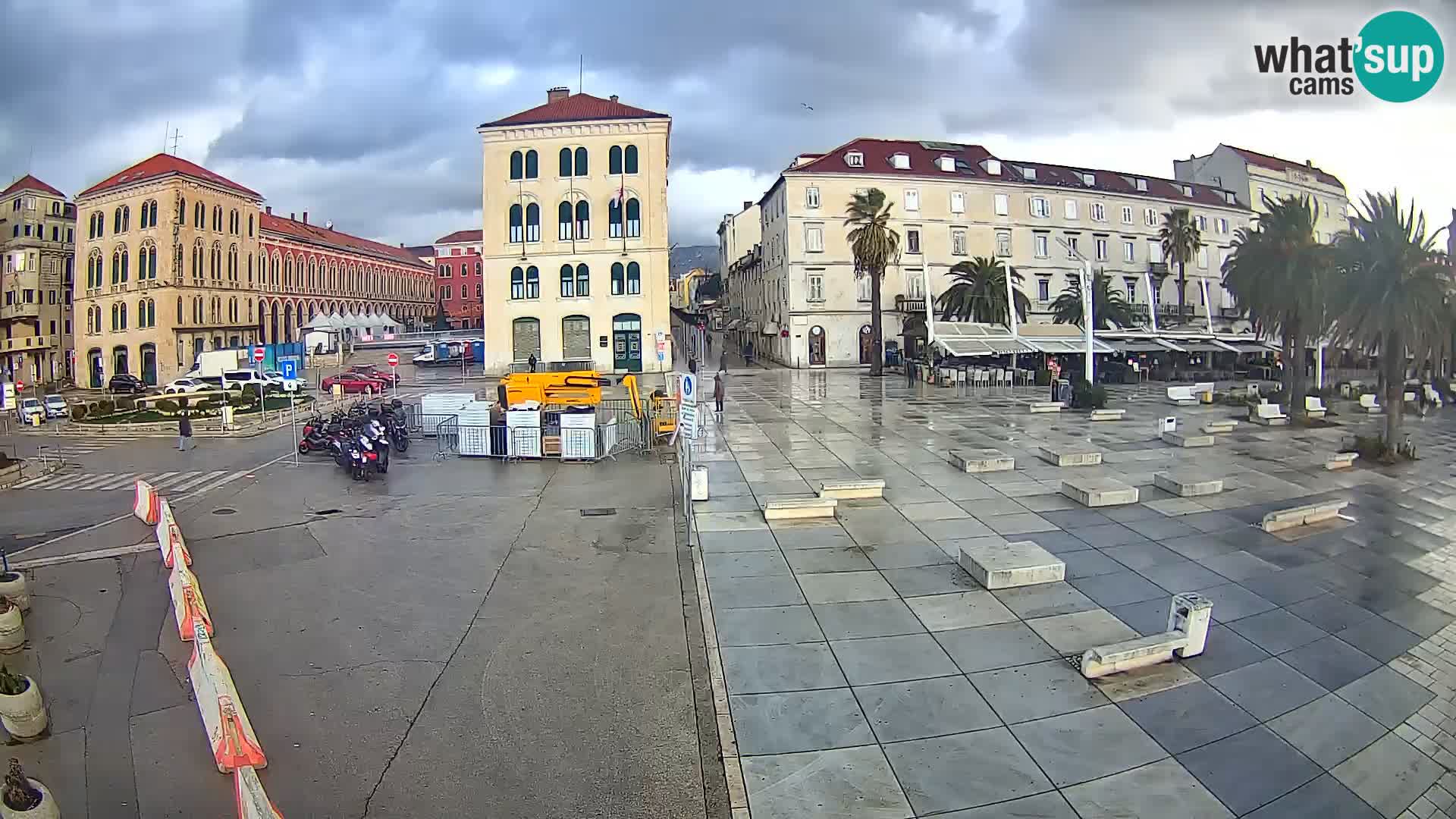Webcam Spalato Riva – Prokurative | Piazza della Republika