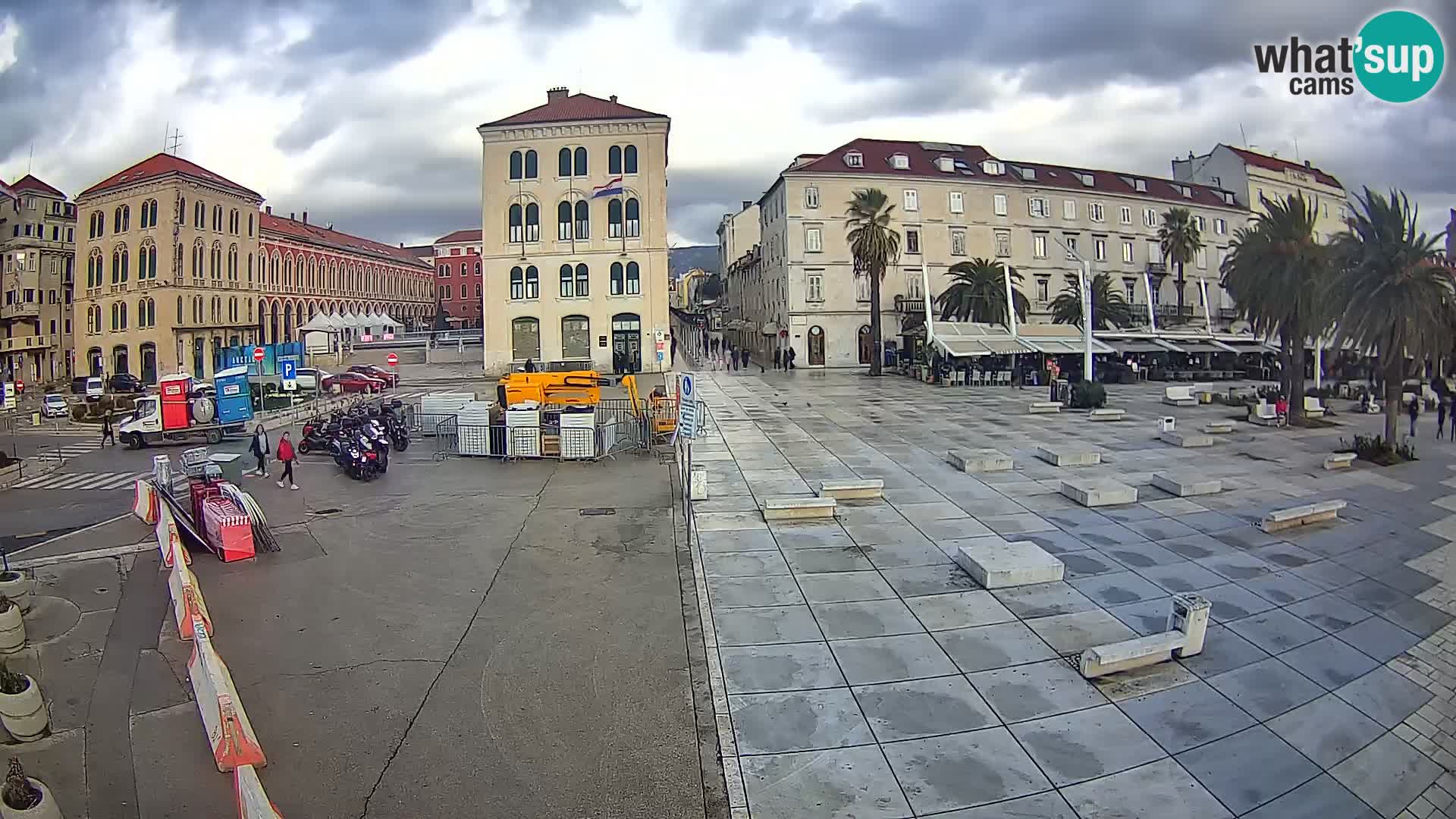 Live kamera Split Riva – Prokurative | Trg Republike