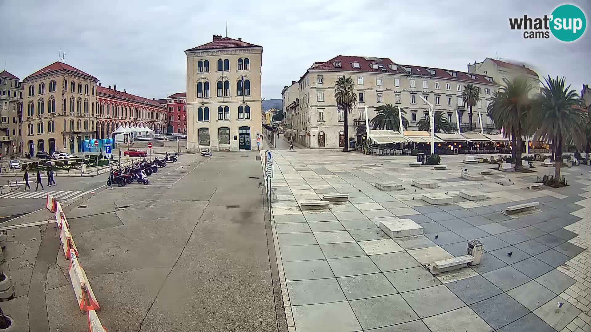 Webcam Split Riva – Prokurative | Trg Republike