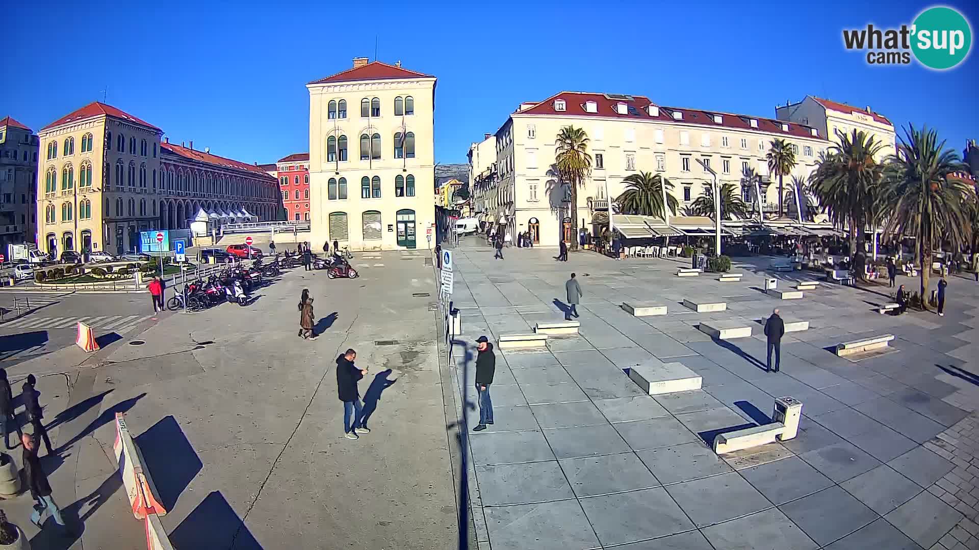 Live kamera Split Riva – Prokurative | Trg Republike