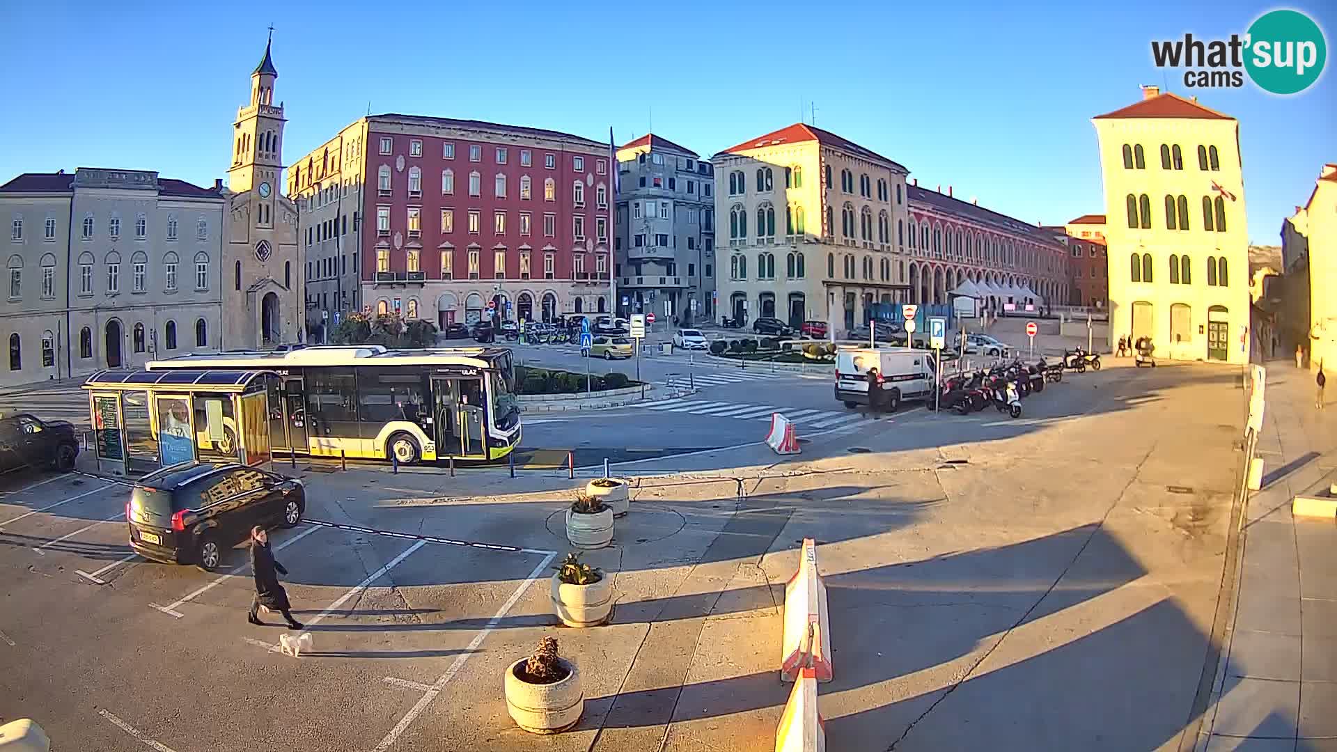 Webcam Split Riva – Prokurative | Plaza de la República