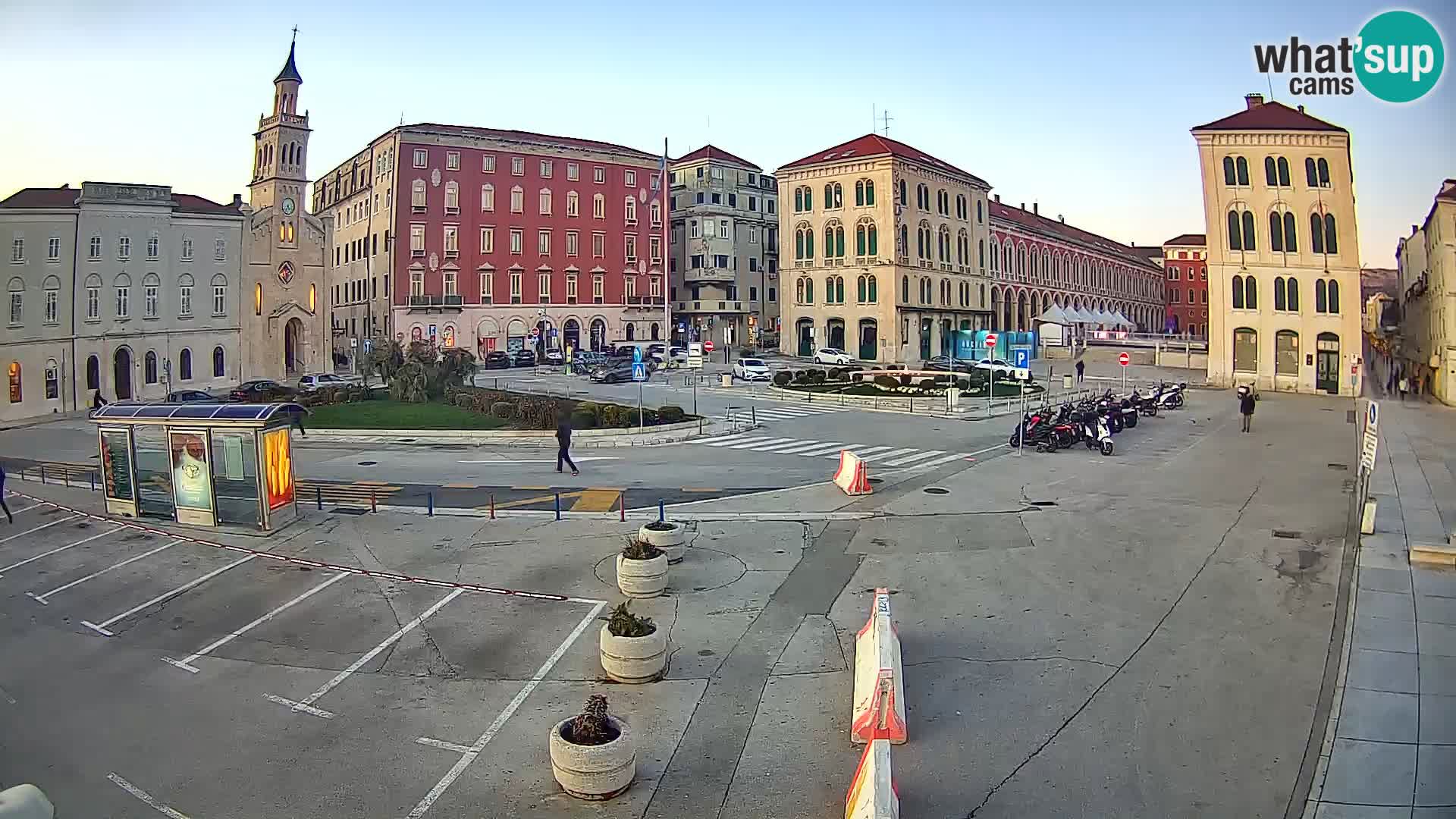 Webcam Split Riva – Prokurative | Plaza de la República