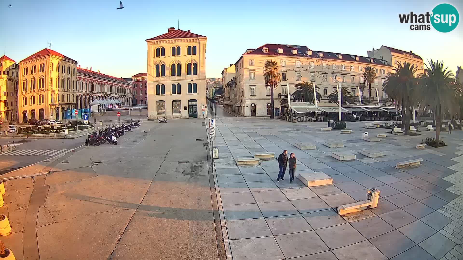 Live kamera Split Riva – Prokurative | Trg Republike
