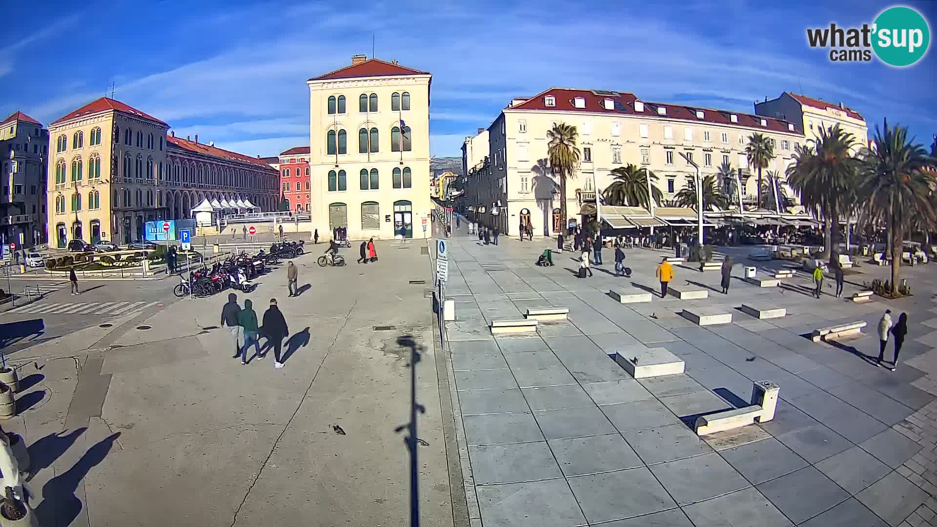 Webcam Split Riva – Prokurative | Trg Republike