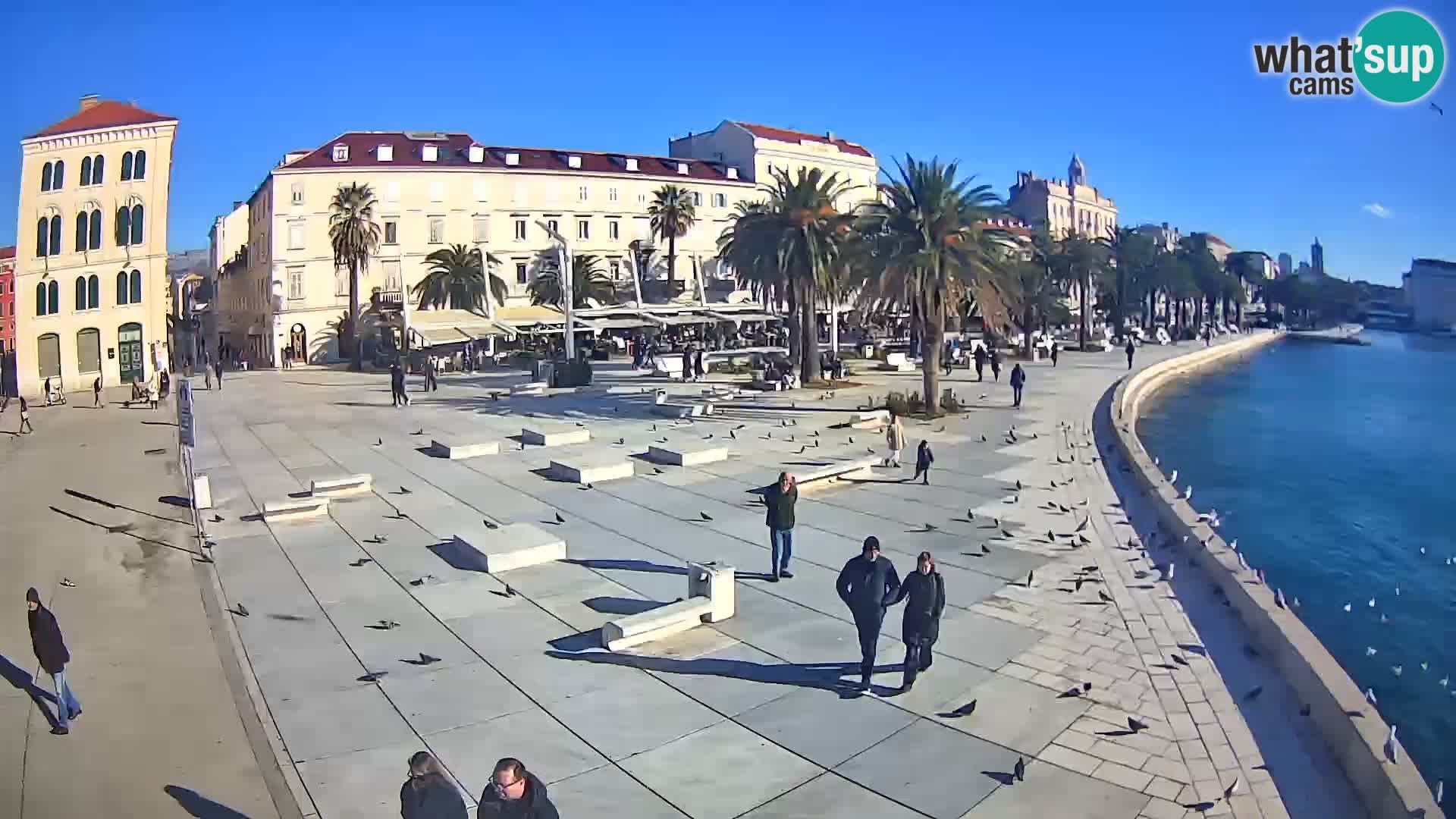 Webcam Split Riva – Prokurative | Plaza de la República