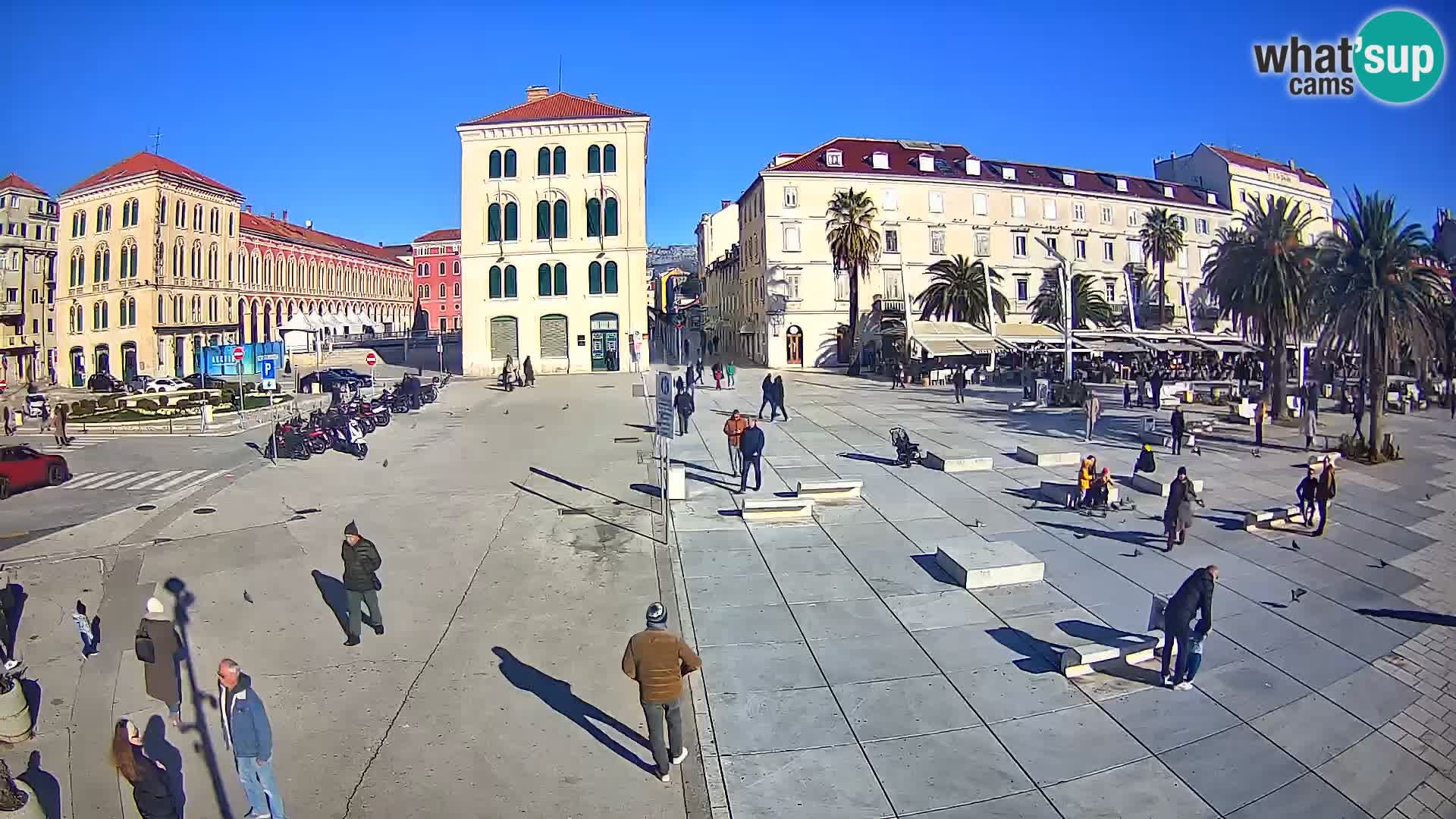 Webcam Split Riva – Prokurative | Trg Republike
