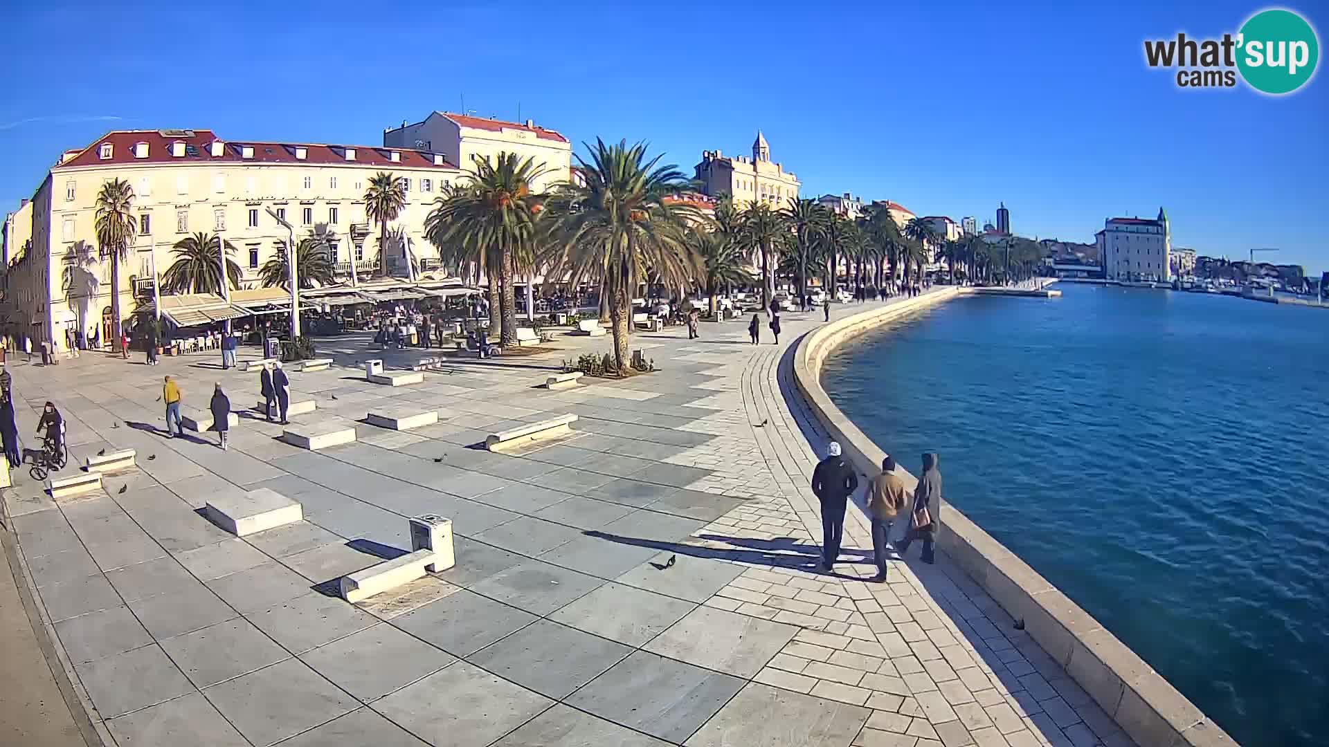 Webcam Split Riva – Prokurative | Trg Republike