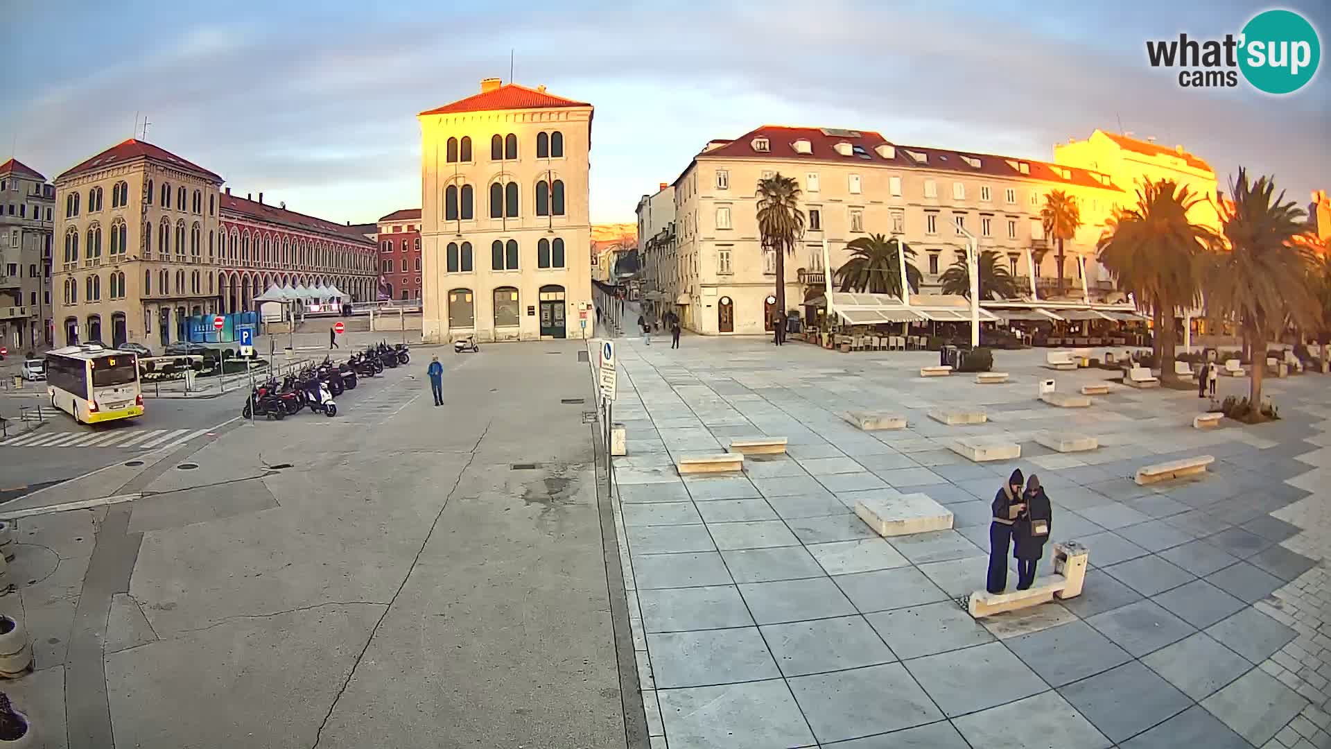 Webcam Split Riva – Prokurative | Plaza de la República