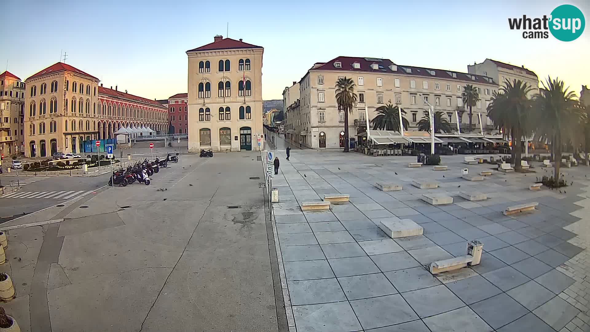 Webcam Split Riva – Prokurative | Plaza de la República