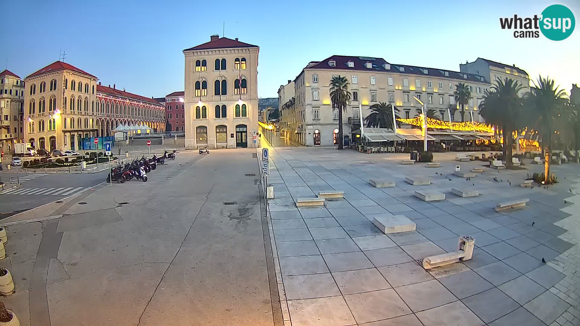 Webcam Split Riva – Prokurative | Plaza de la República