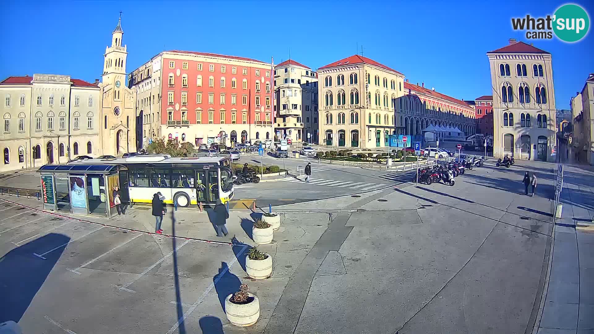 Split kamera Riva – Prokurative | Trg Republike