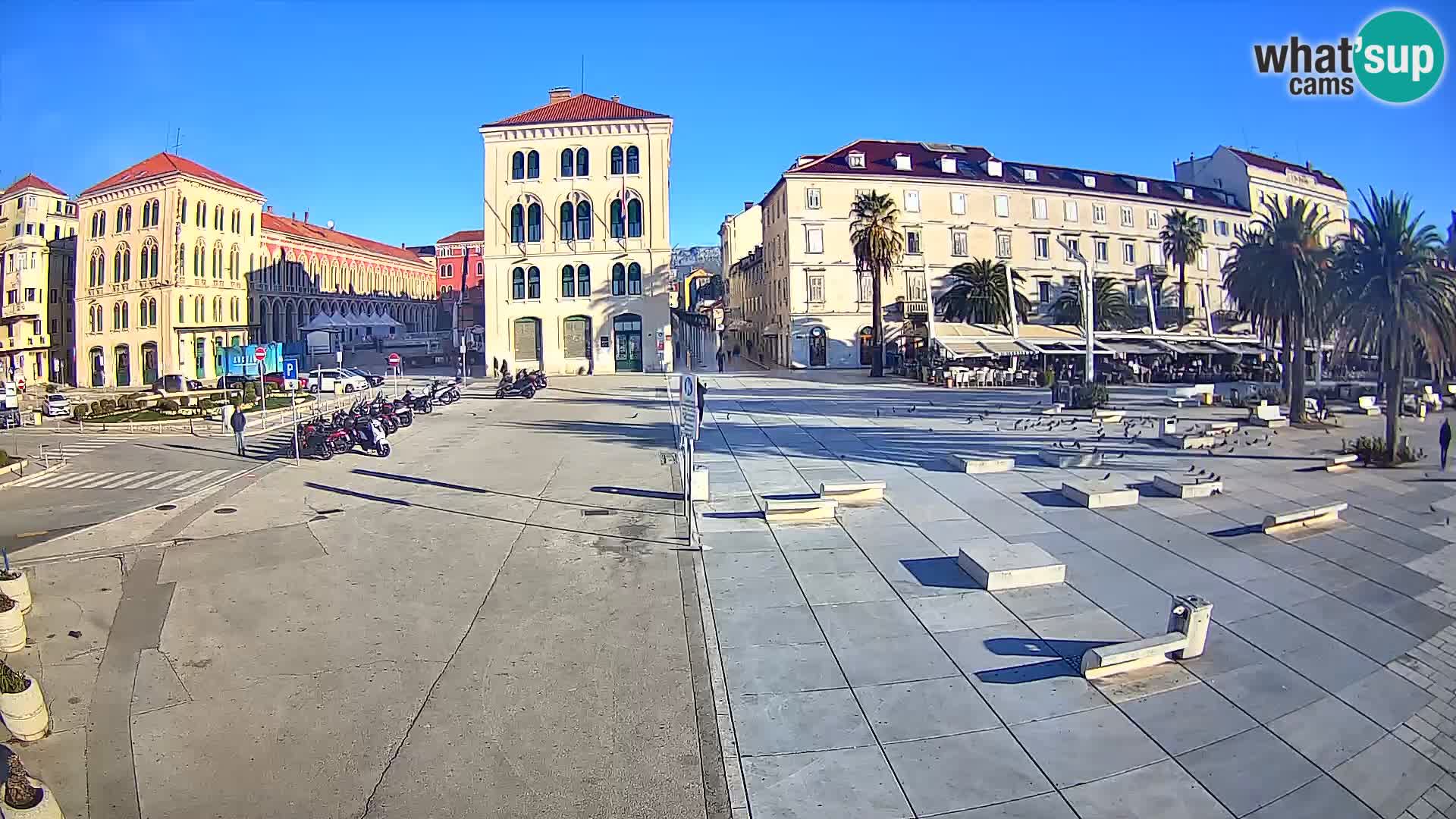 Webcam Split Riva – Prokurative | Trg Republike