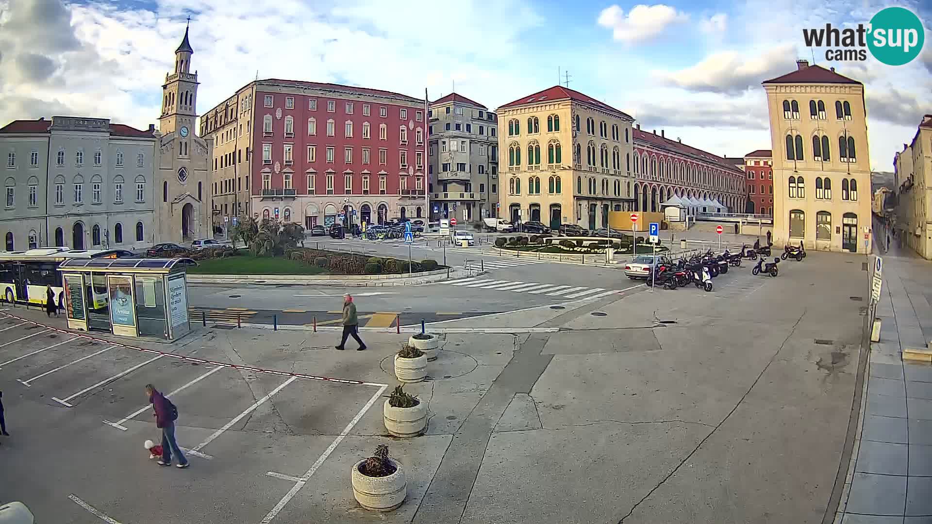Webcam Split Riva – Prokurative | Plaza de la República