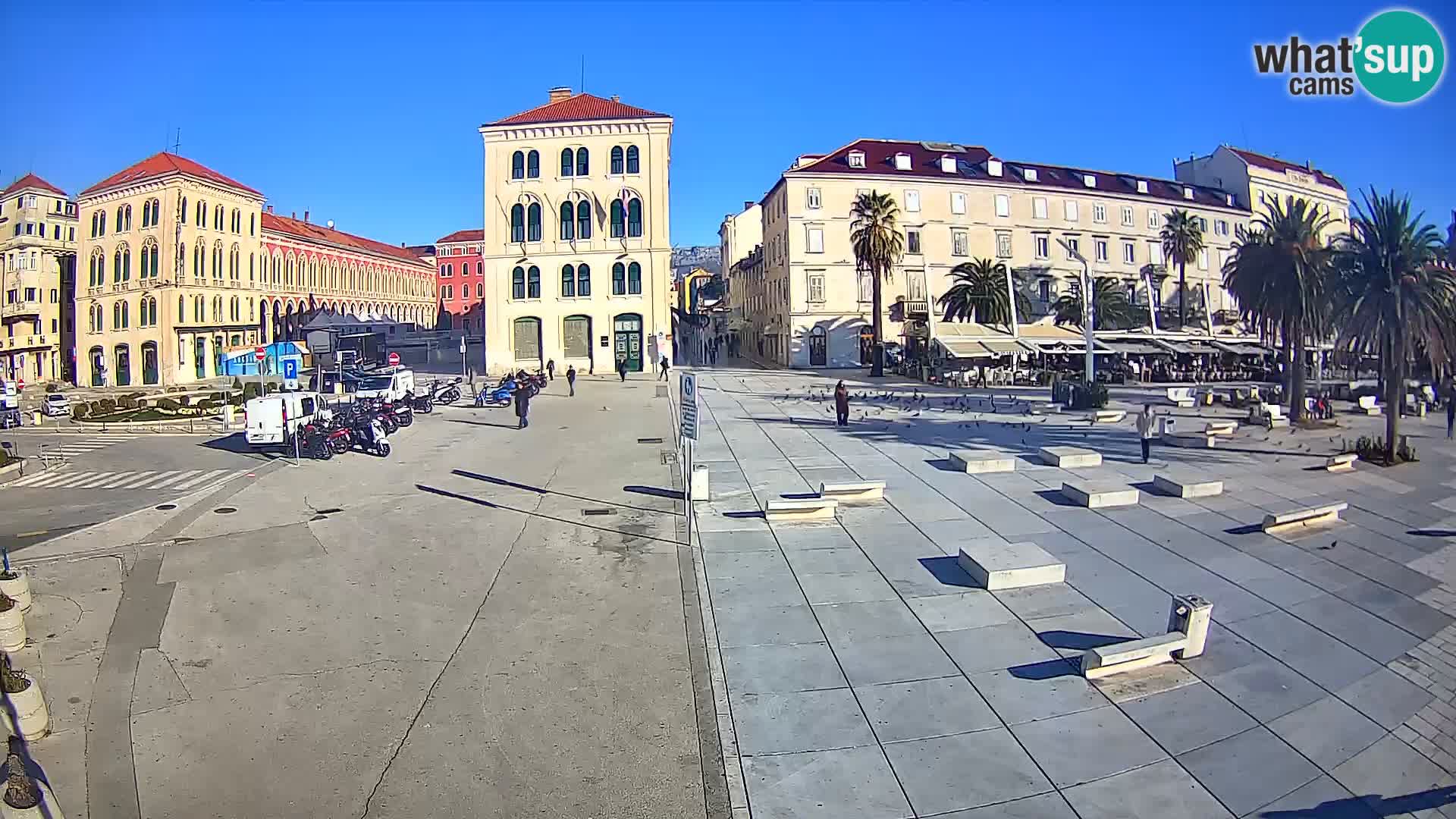 Webcam Split Riva – Prokurative | Plaza de la República