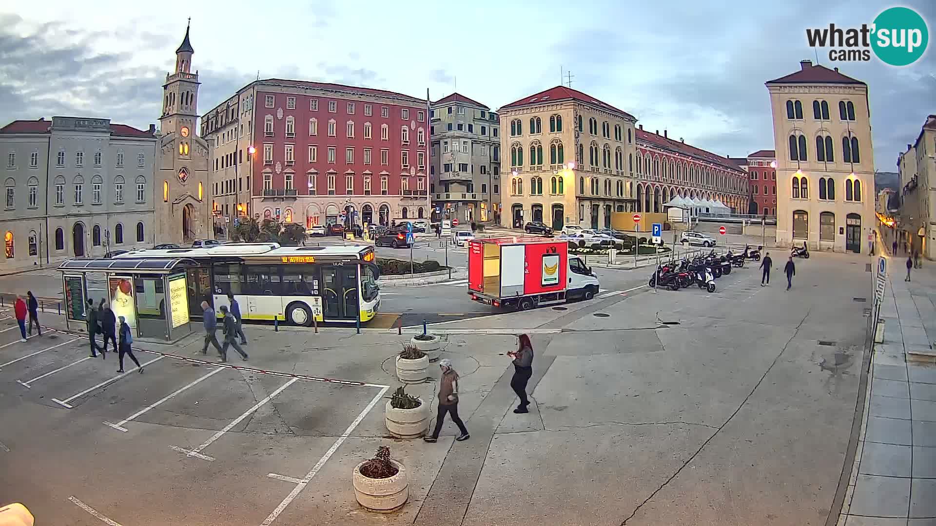 Webcam Split Riva – Prokurative | Plaza de la República