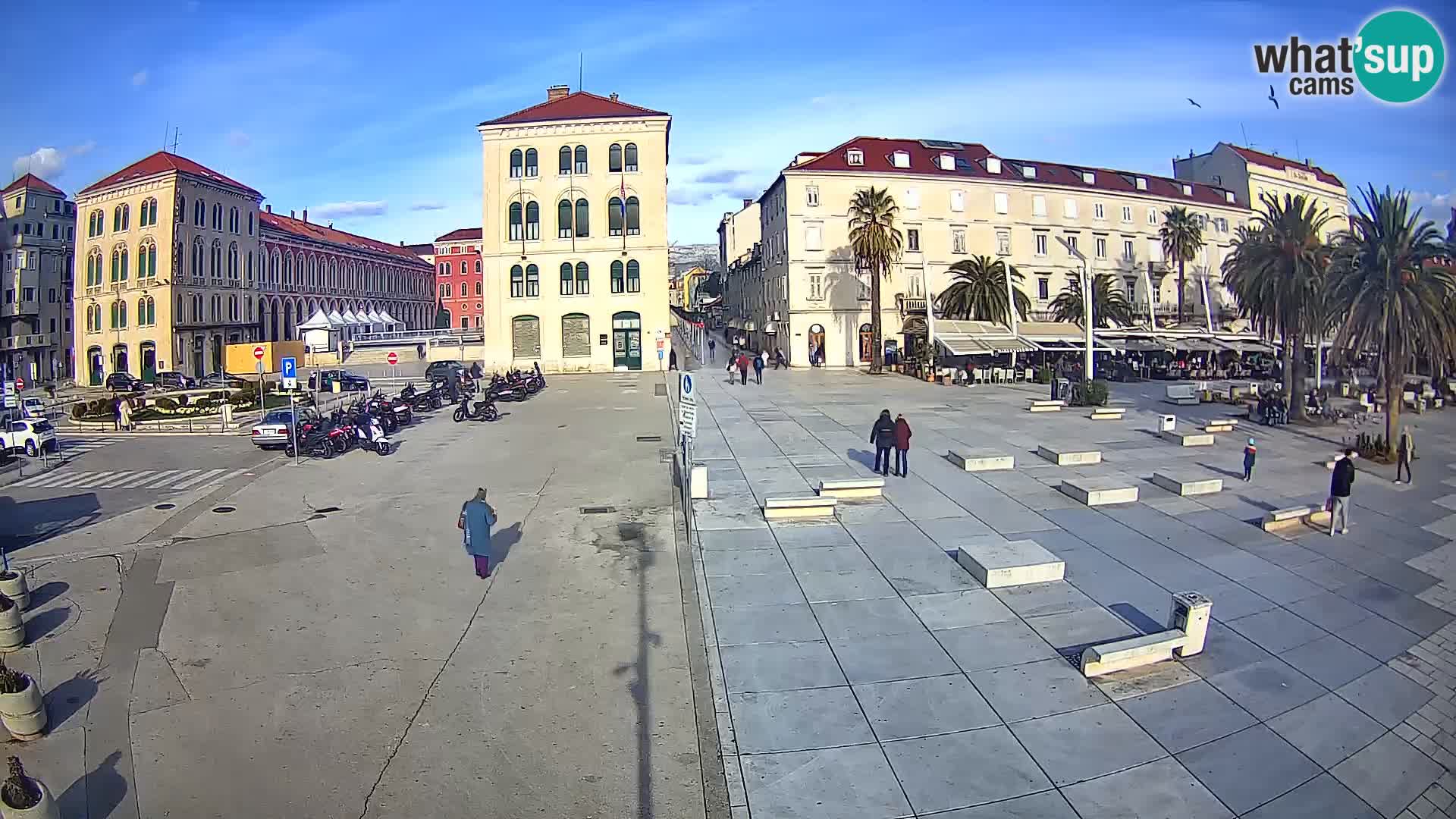 Webcam Split Riva – Prokurative | Trg Republike