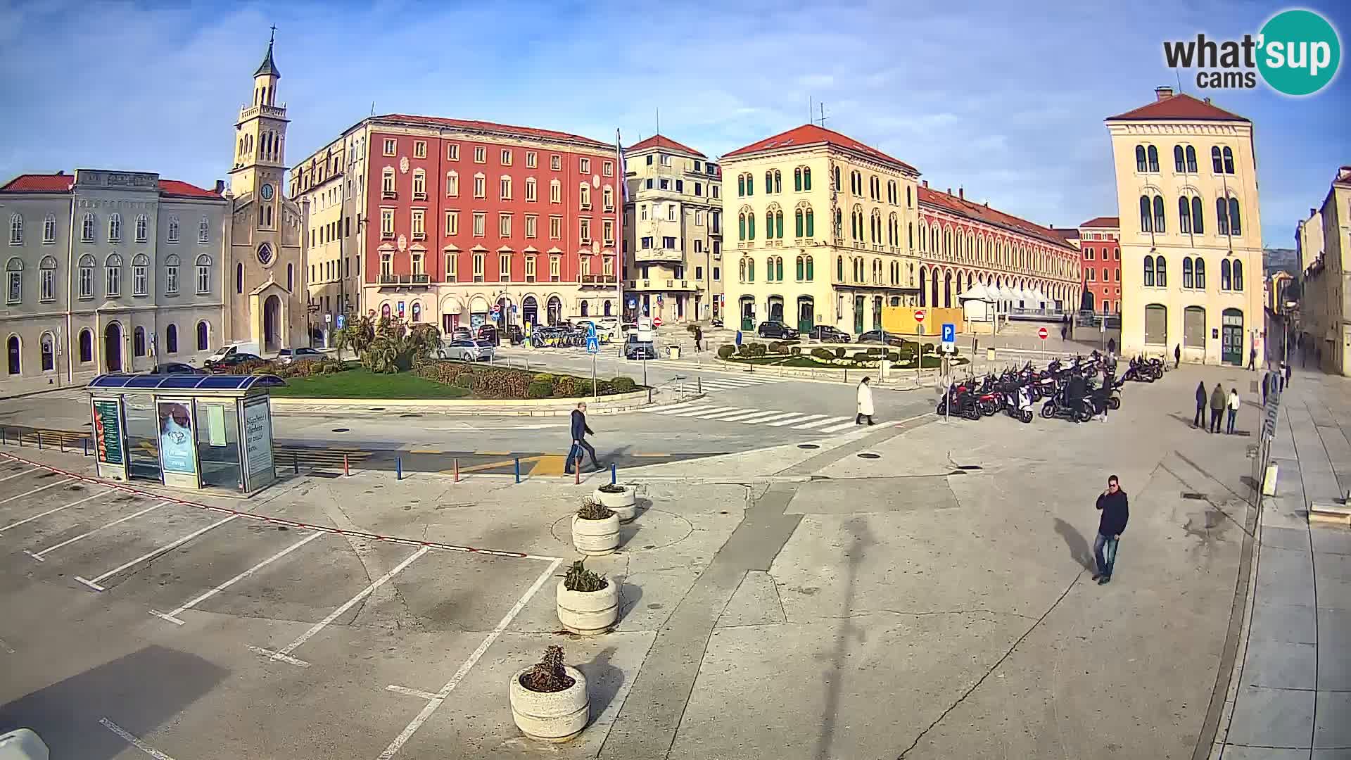 Split kamera Riva – Prokurative | Trg Republike