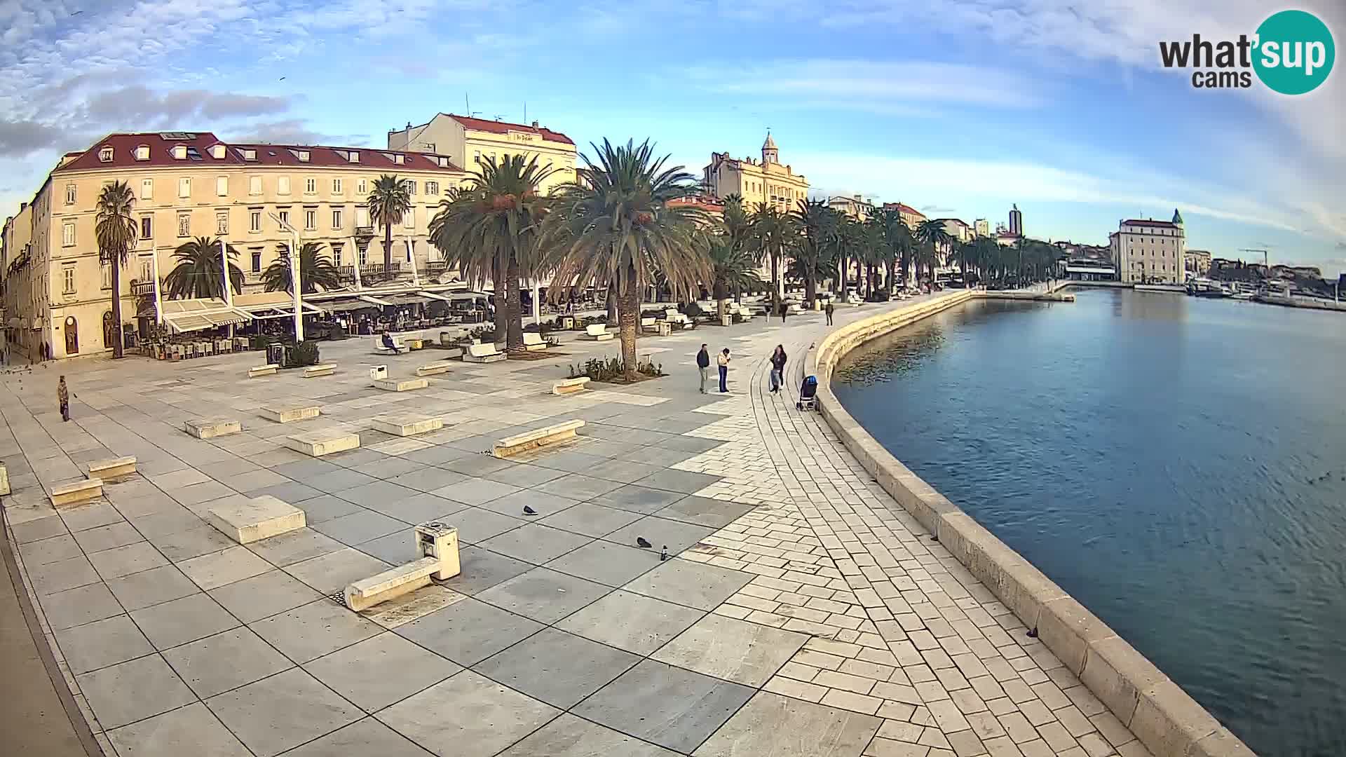 Live kamera Split Riva – Prokurative | Trg Republike