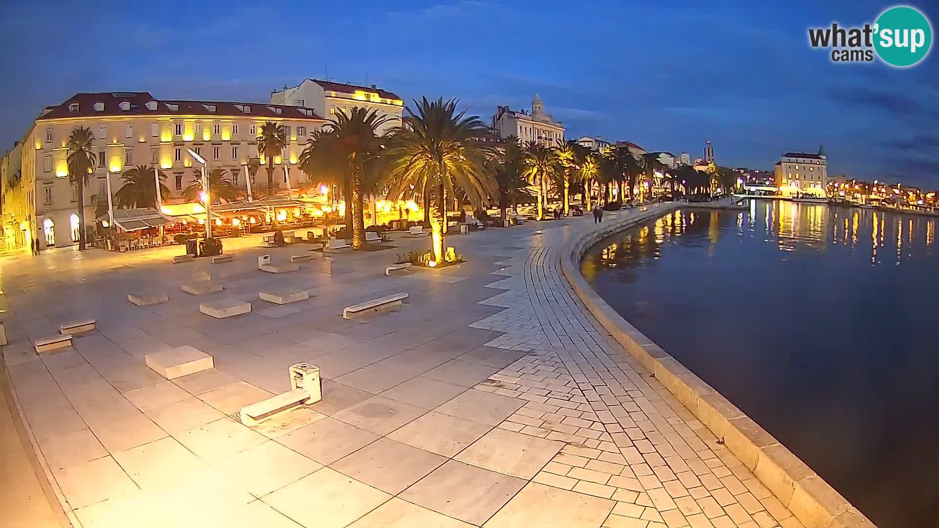 Webcam Split Riva – Prokurative | Trg Republike