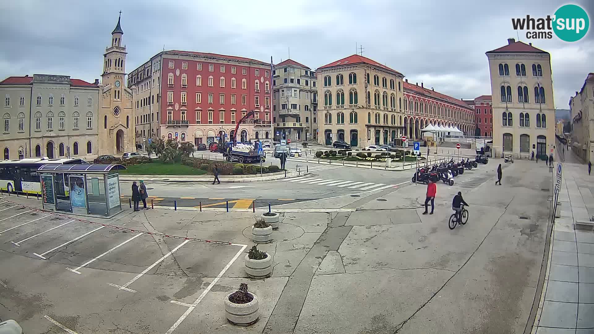 Webcam Split Riva – Prokurative | Plaza de la República