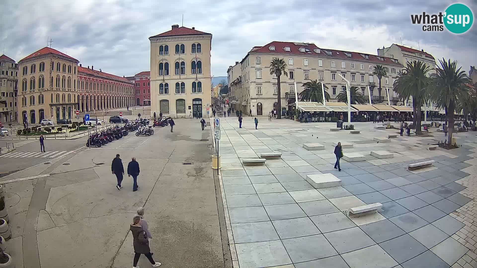 Webcam Split Riva – Prokurative | Trg Republike