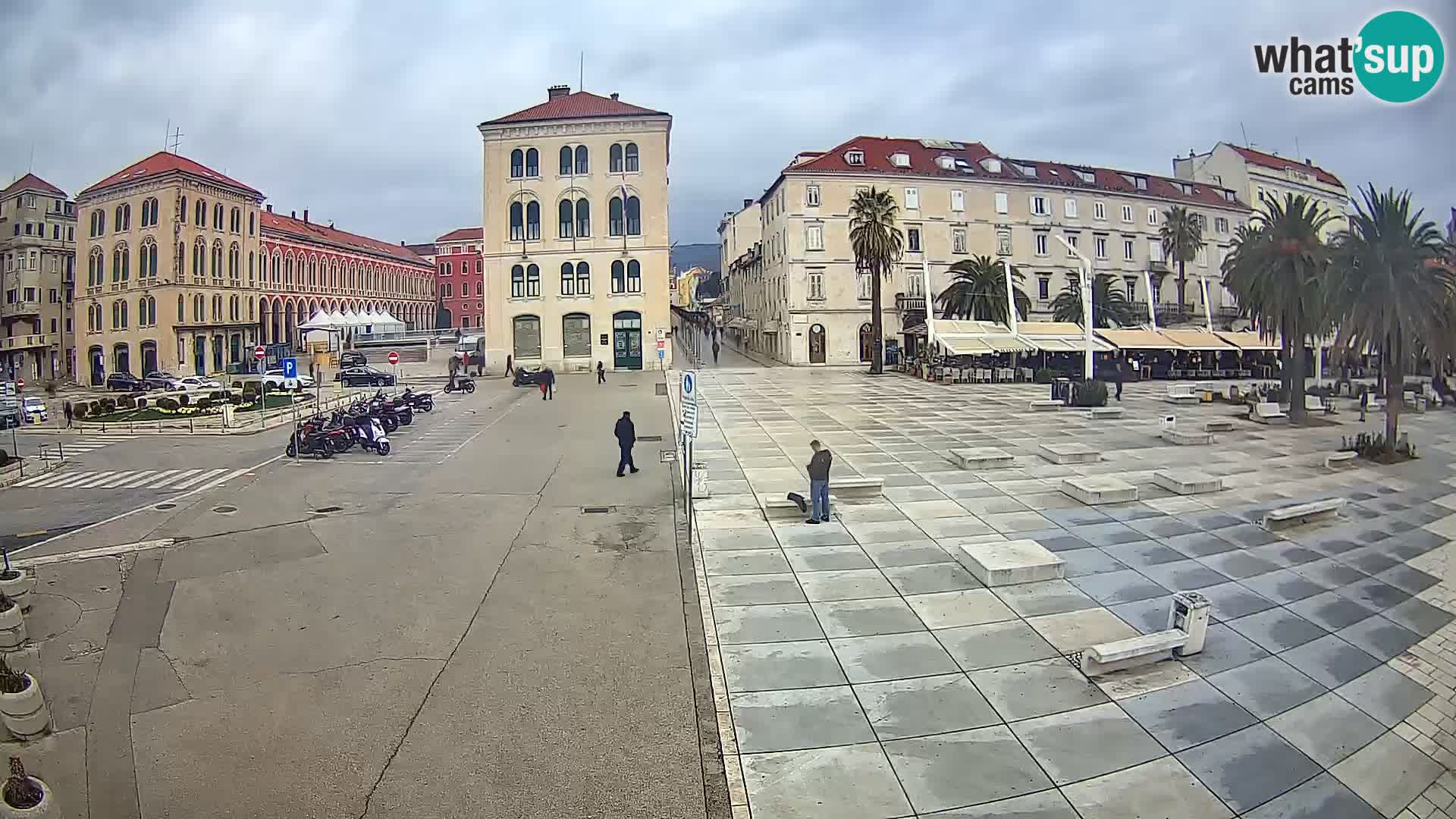 Webcam Spalato Riva – Prokurative | Piazza della Republika