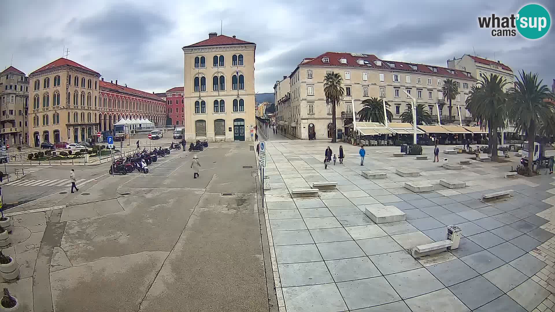 Webcam Spalato Riva – Prokurative | Piazza della Republika