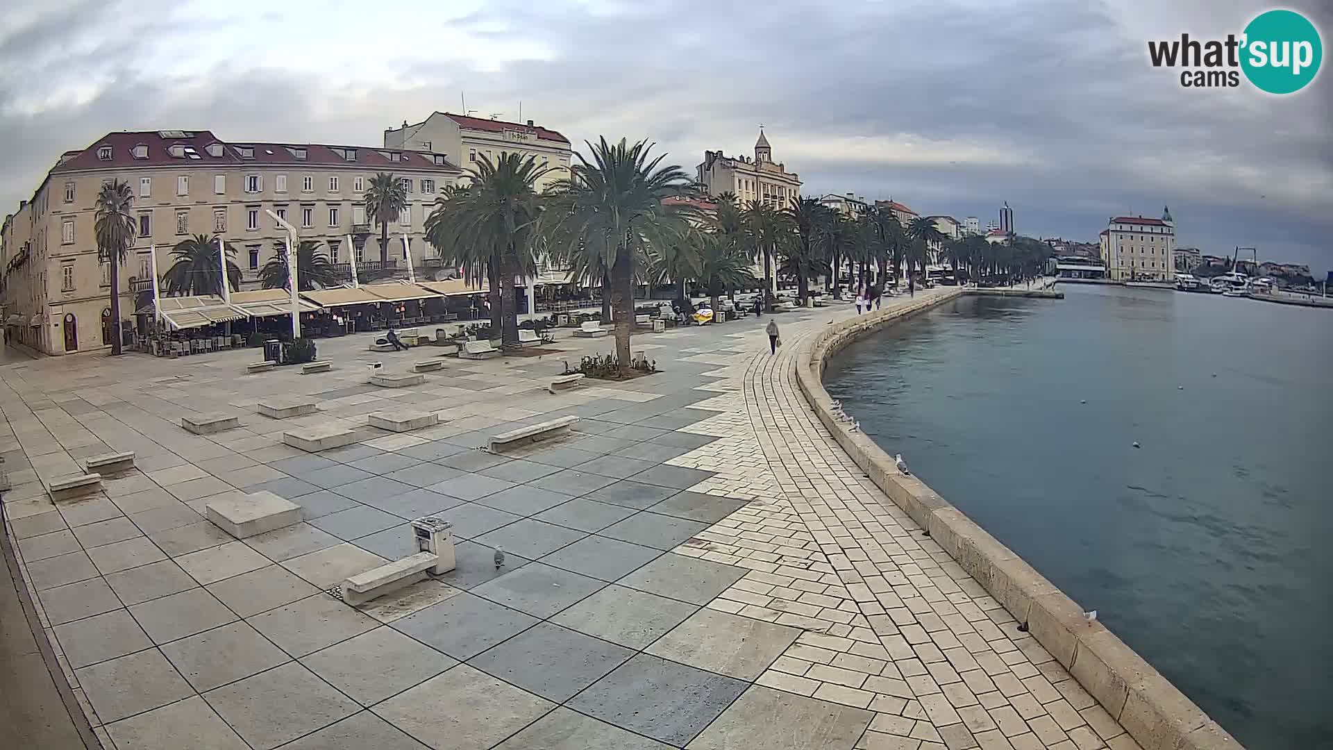 Webcam Spalato Riva – Prokurative | Piazza della Republika