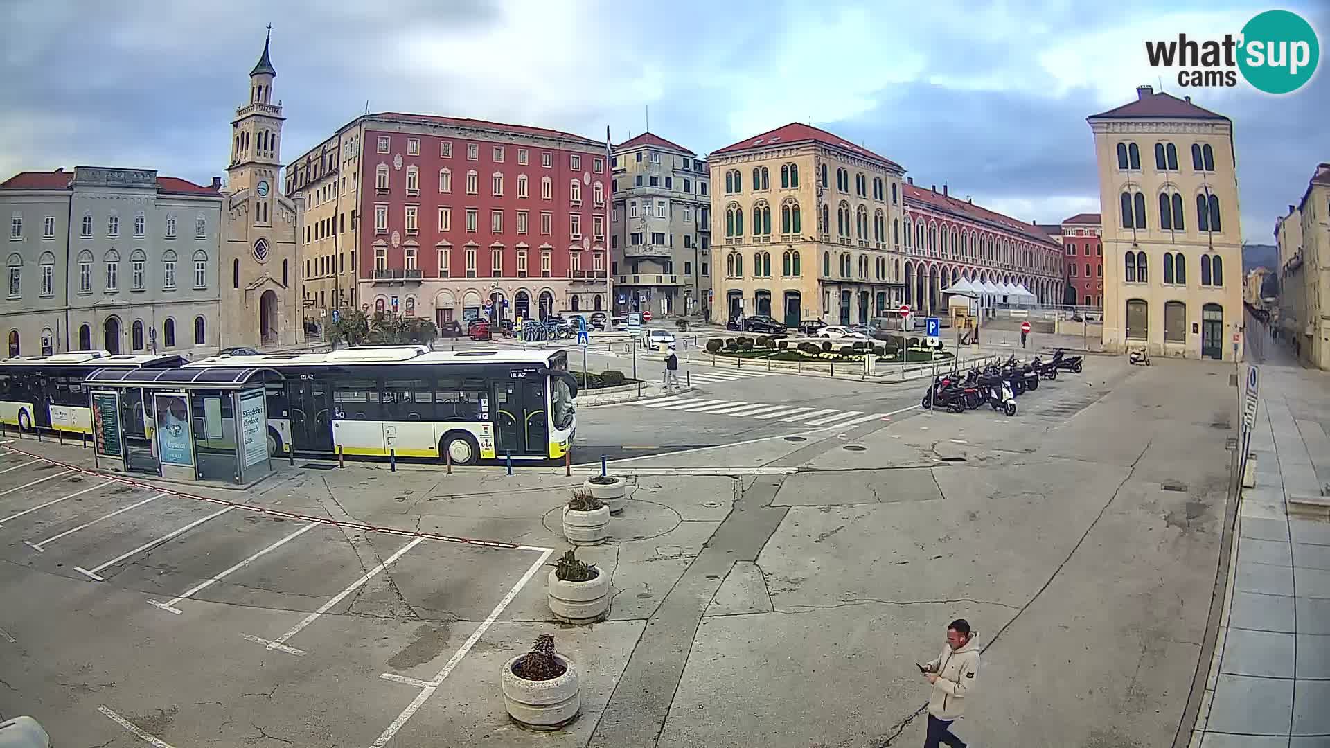 Live kamera Split Riva – Prokurative | Trg Republike